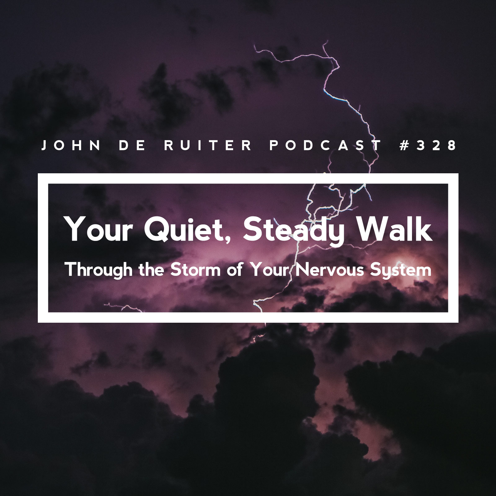 JdR Podcast 328 - Your Quiet, Steady Walk Through the Storm of Your Nervous System