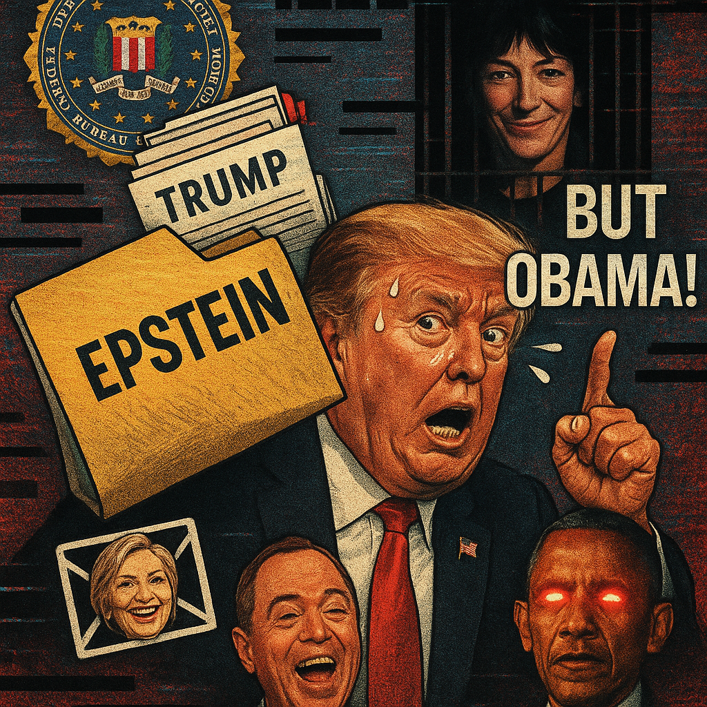 07/23/25 But Her Emails… But Obama…: Trump Plays the Hits to Distract from Epstein