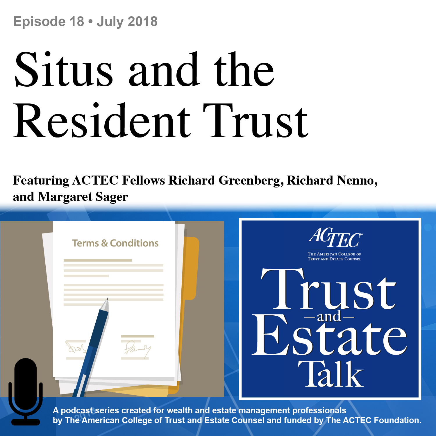 ACTEC Trust & Estate Talk