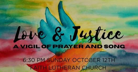 Special Service - An evening of prayer and songs for love, justice, and peace