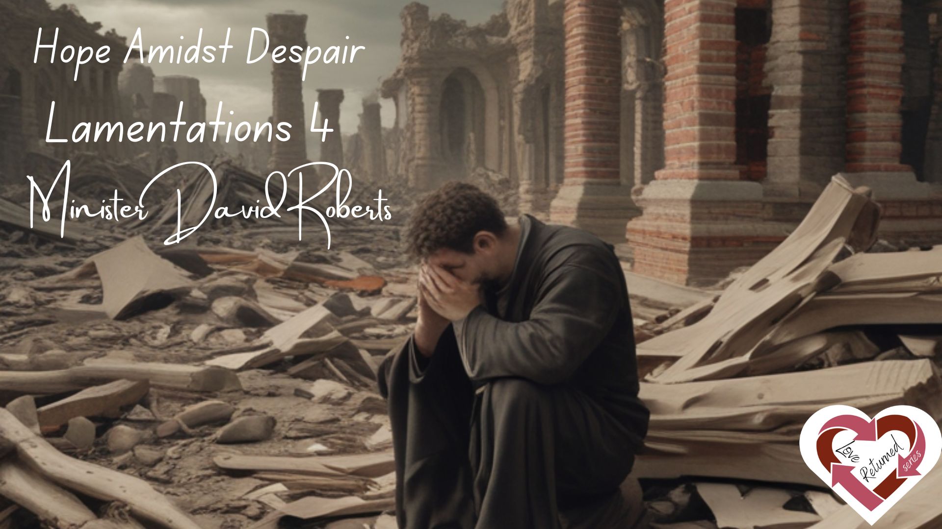 Hope Amidst Despair Lamentations 4 Love Returned Series  Minister David Robert