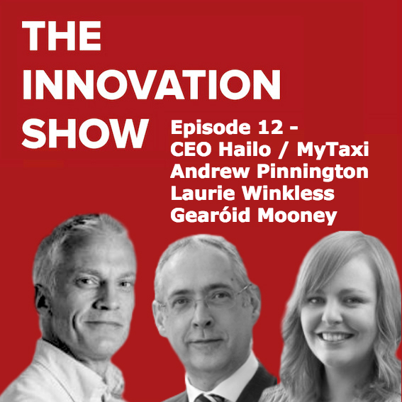 Episode 12 - Andrew Pinnington, CEO Hailo/MyTaxi, Laurie Winkless Author of Science and the City and Gearoid Mooney of EI