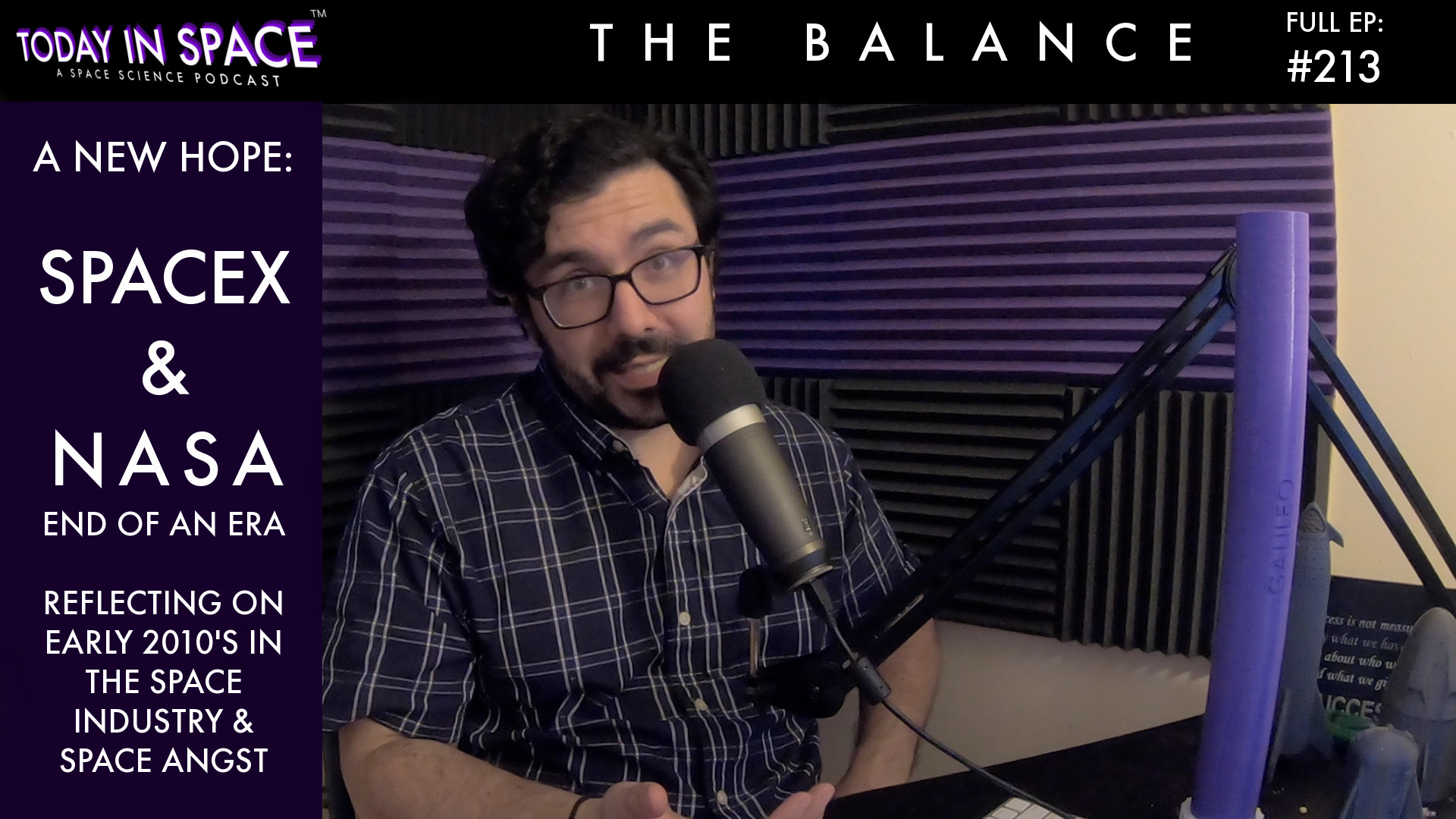 A New Hope - SpaceX & NASA together, End of an Era, and Self-Care | The Balance TIS213