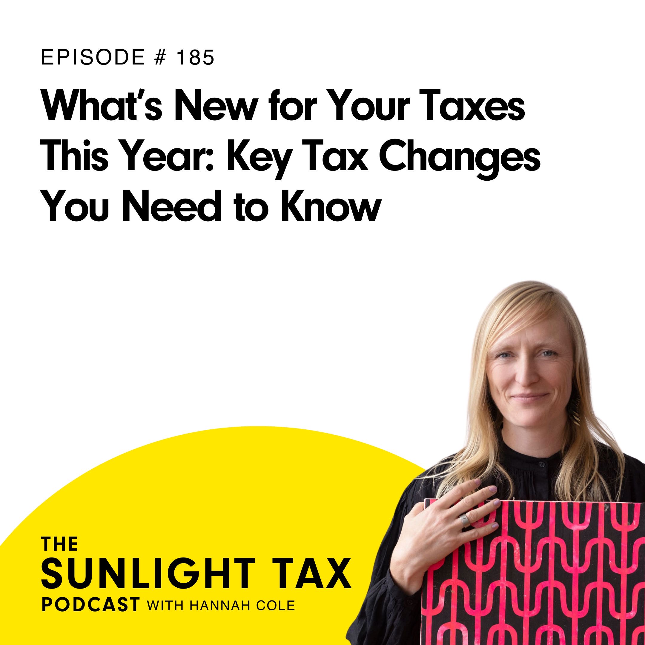 What's New for Your Taxes This Year: Key Tax Changes You Need to Know