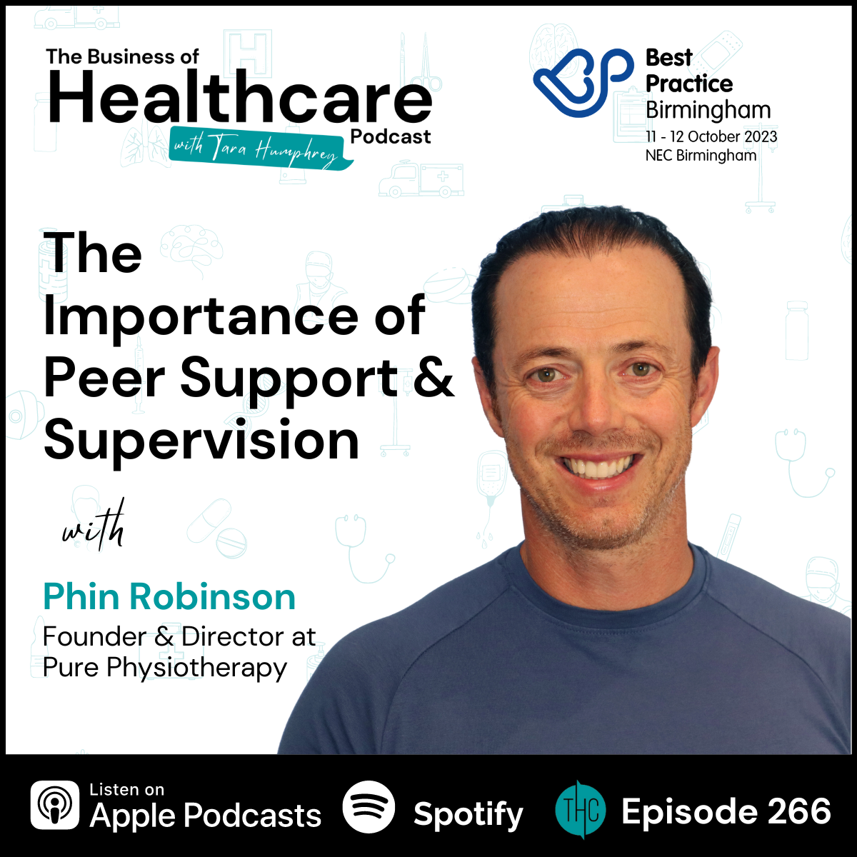 #266 The Importance of Peer Support and Supervision with Phin Robinson