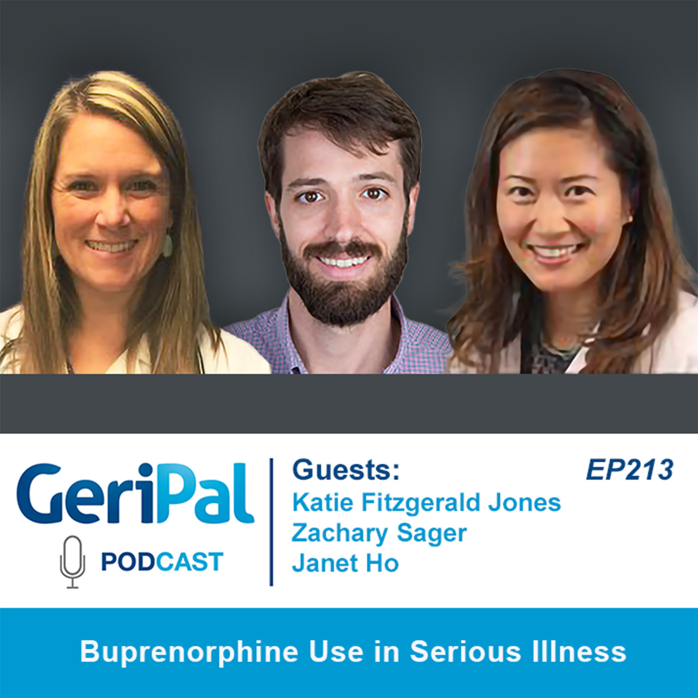 Buprenorphine Use in Serious Illness: A Podcast with Katie Fitzgerald Jones, Zachary Sager and Janet Ho