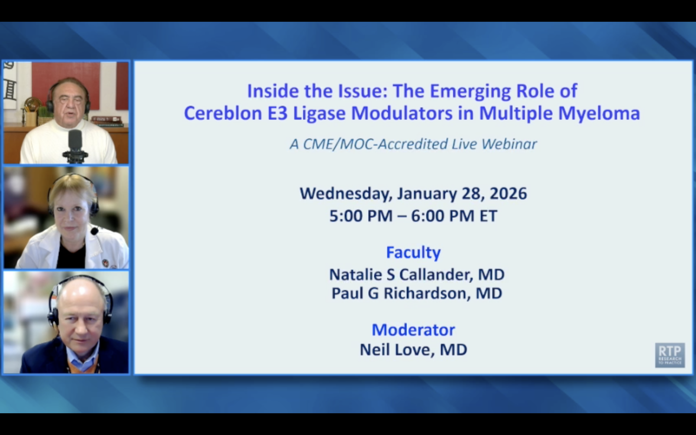 Multiple Myeloma: Inside the Issue of Cereblon E3 Ligase Modulators thumbnail
