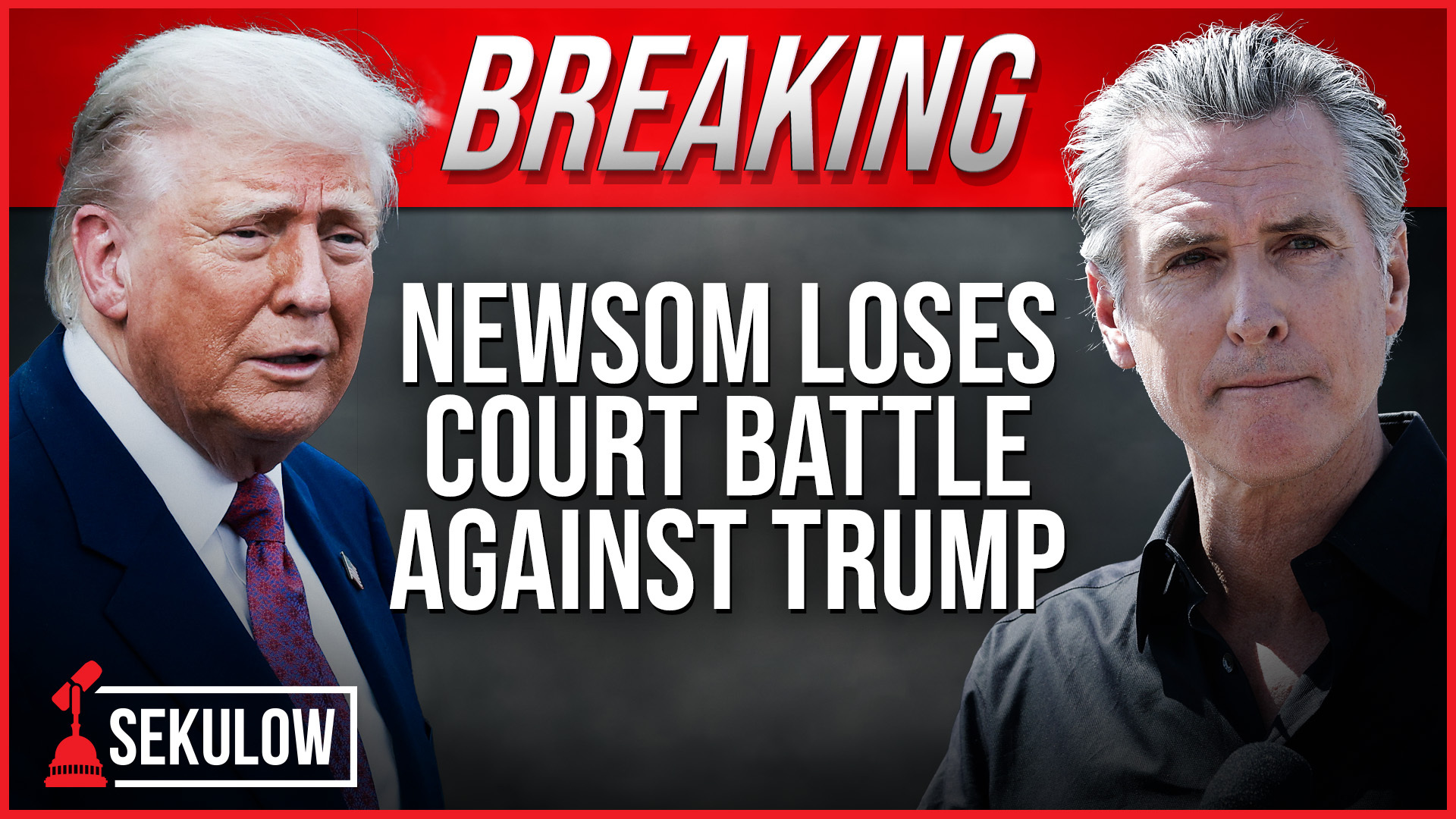 BREAKING: Newsom Loses Court Battle Against Trump