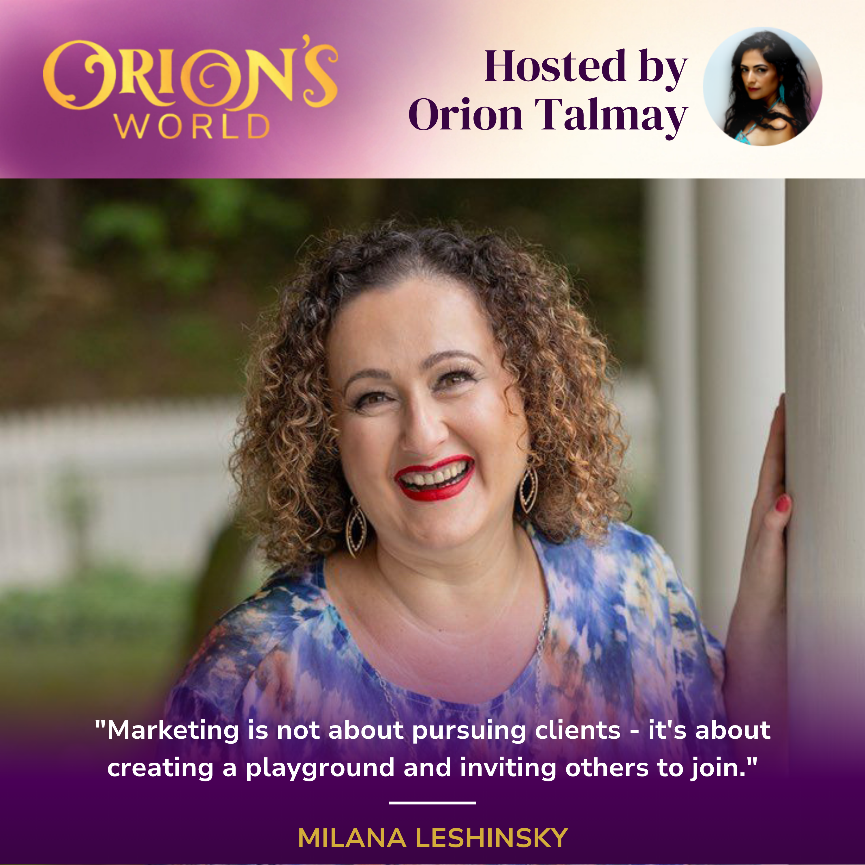 405. Creative, Profitable Marketing for People Who Hate Doing It! With Milana Leshinsky