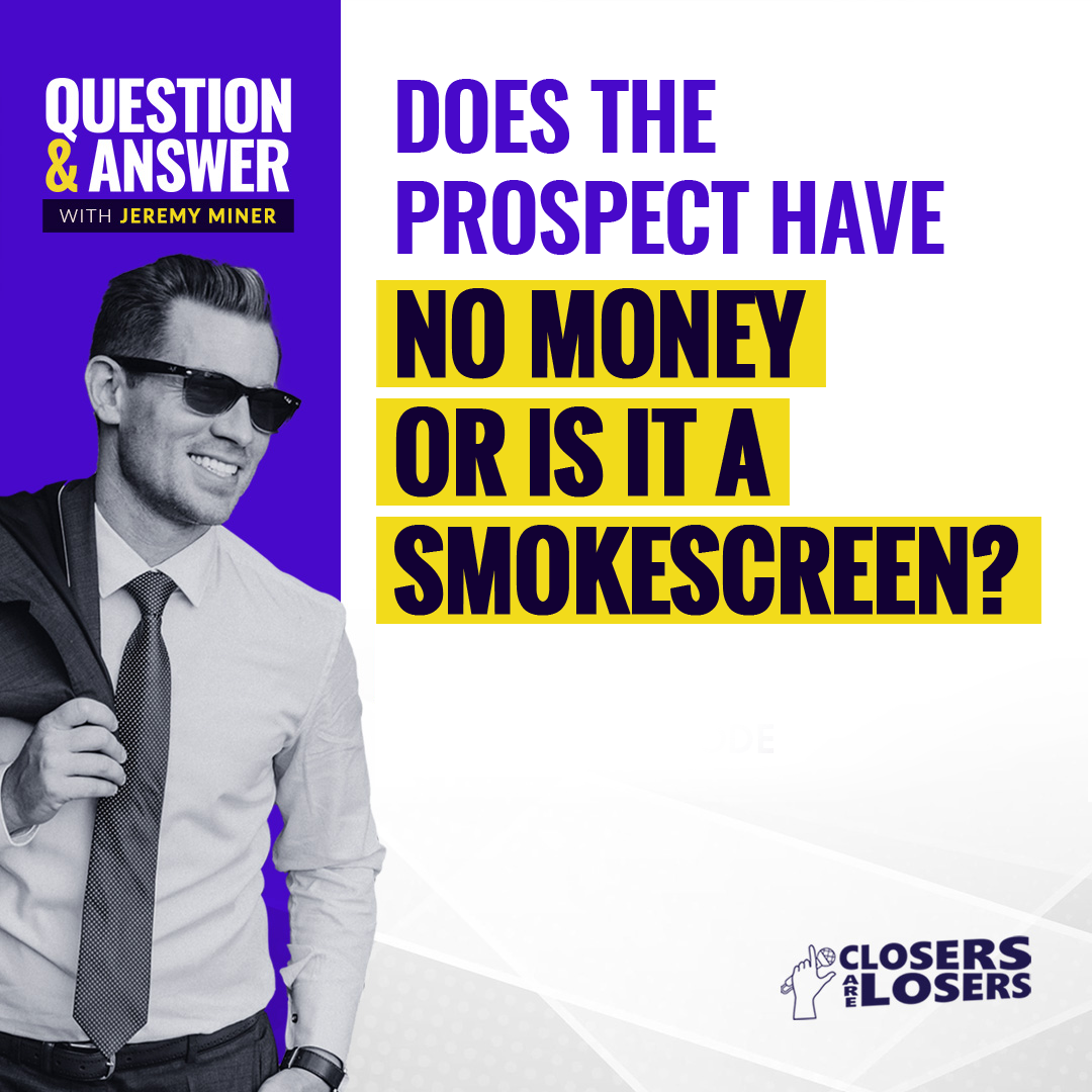 Does the Prospect Have No Money or Is It a Smokescreen?