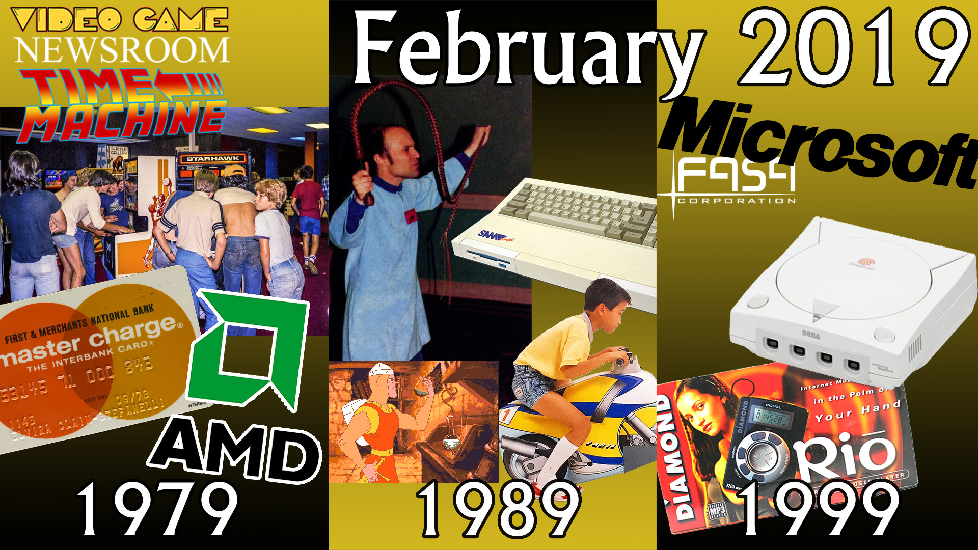 Video Game Newsroom Time Machine