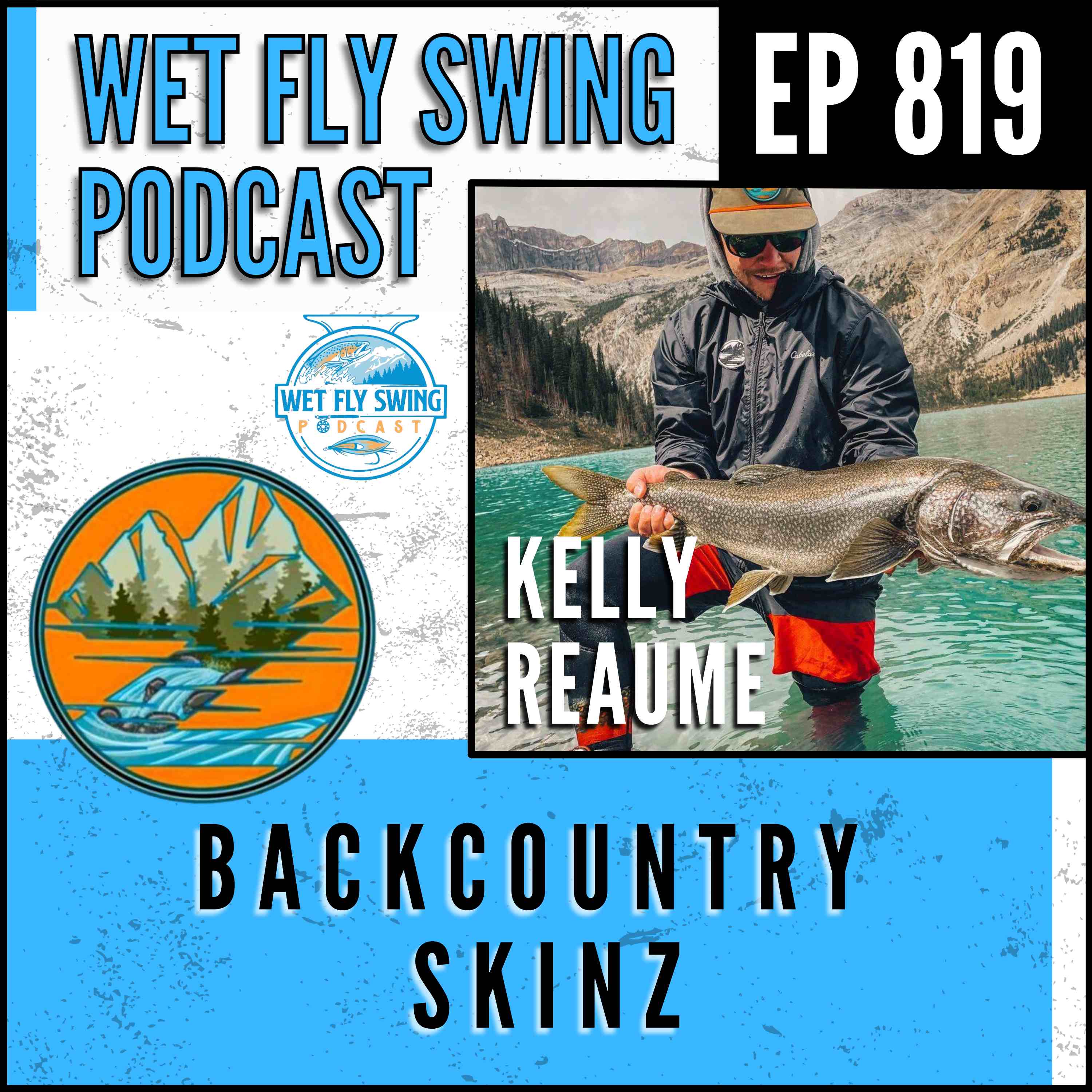 819 | Kelly Reaume on Backcountry Skinz – Neoprene Leggings, Fly Fishing Calgary Alberta, Bull Trout