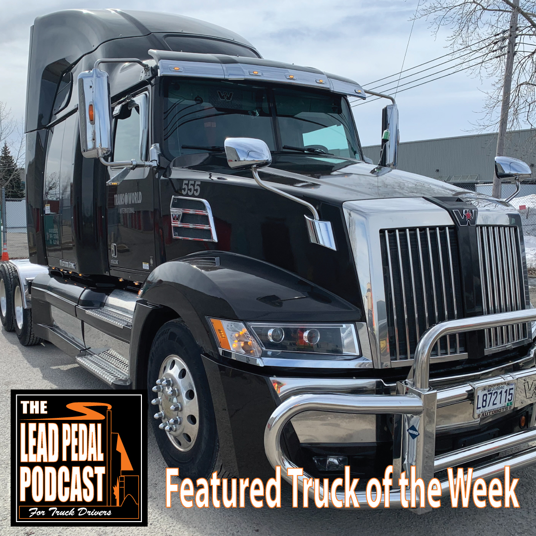 LP618 Featured Truck of the Week-Black 5700 Western Star