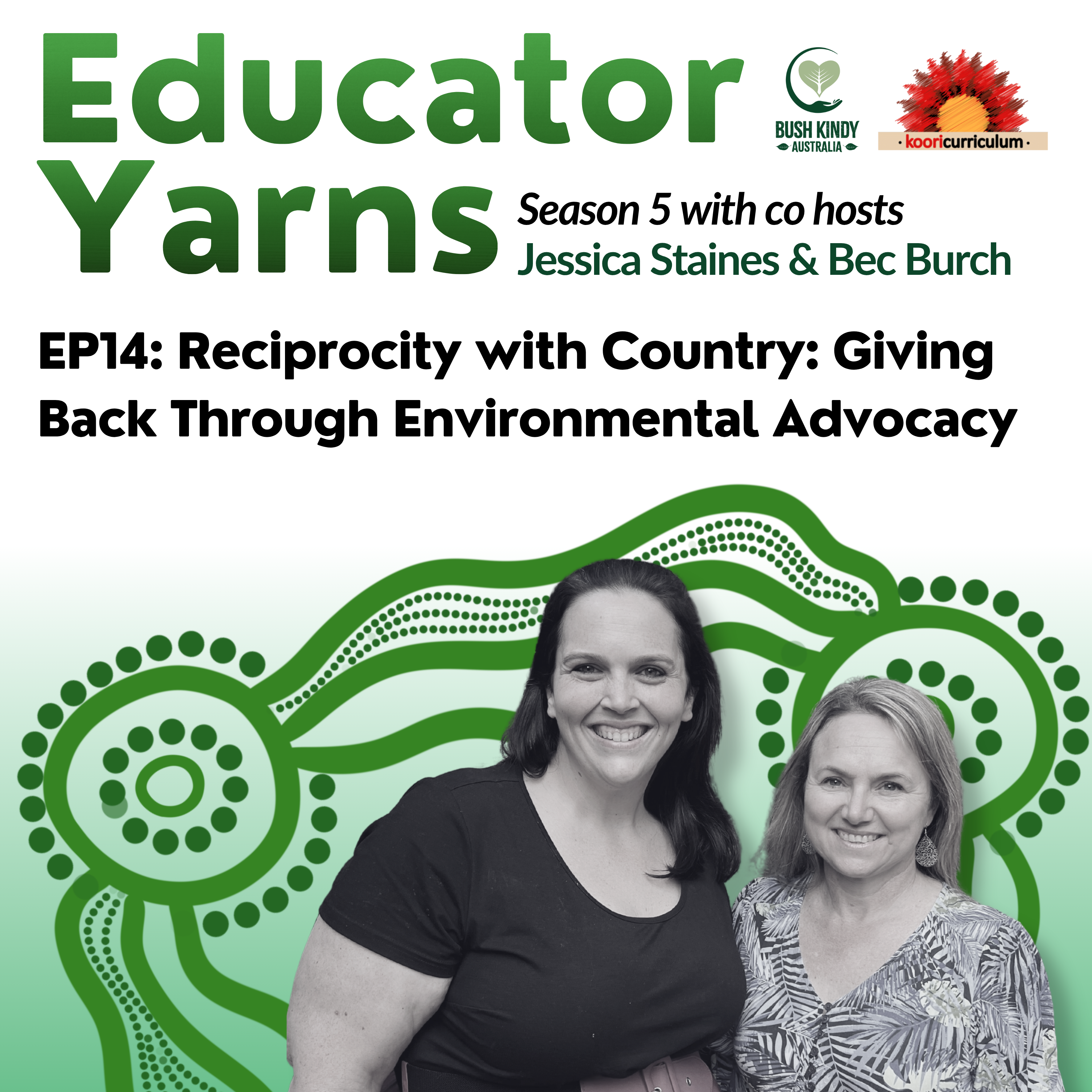 Educator Yarns with Jessica Staines & Bec Burch
