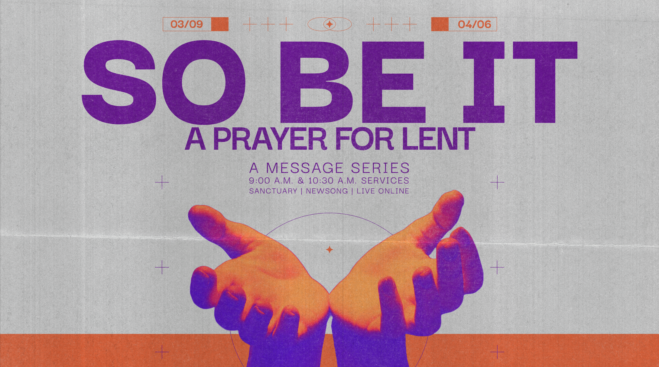 Christ United Sermon Series - Sanctuary Mar 16 - So Be It