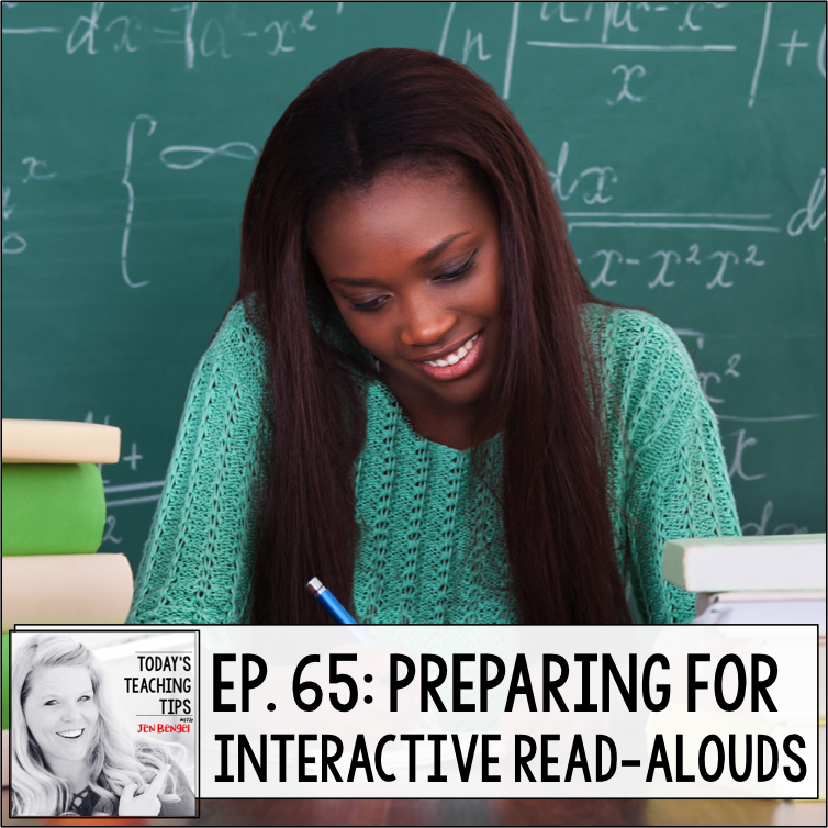 Preparing for Interactive Read Alouds