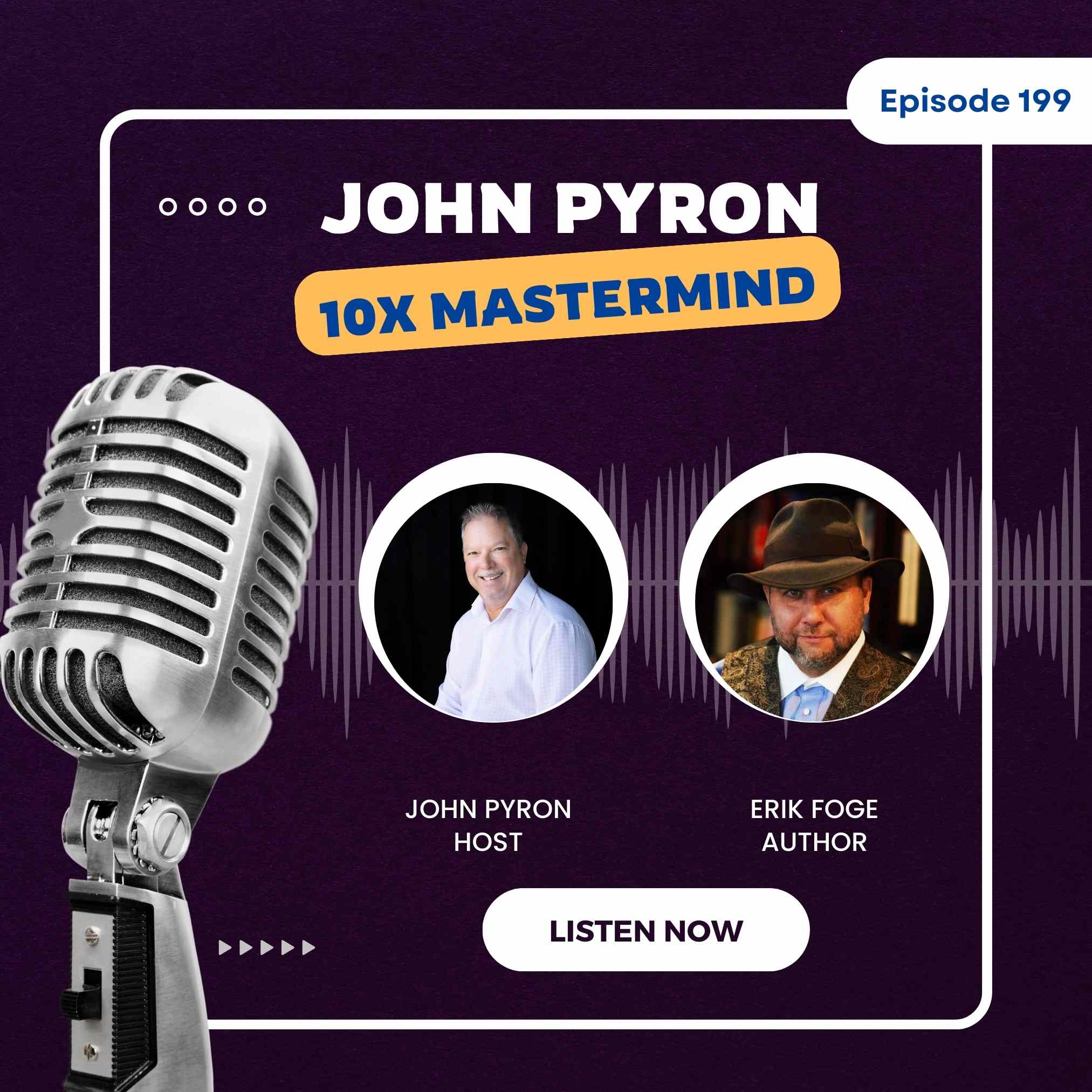 Episode 199: From Rejection to Success: Eric Foge's Journey in Writing, Marketing, and Breaking Through