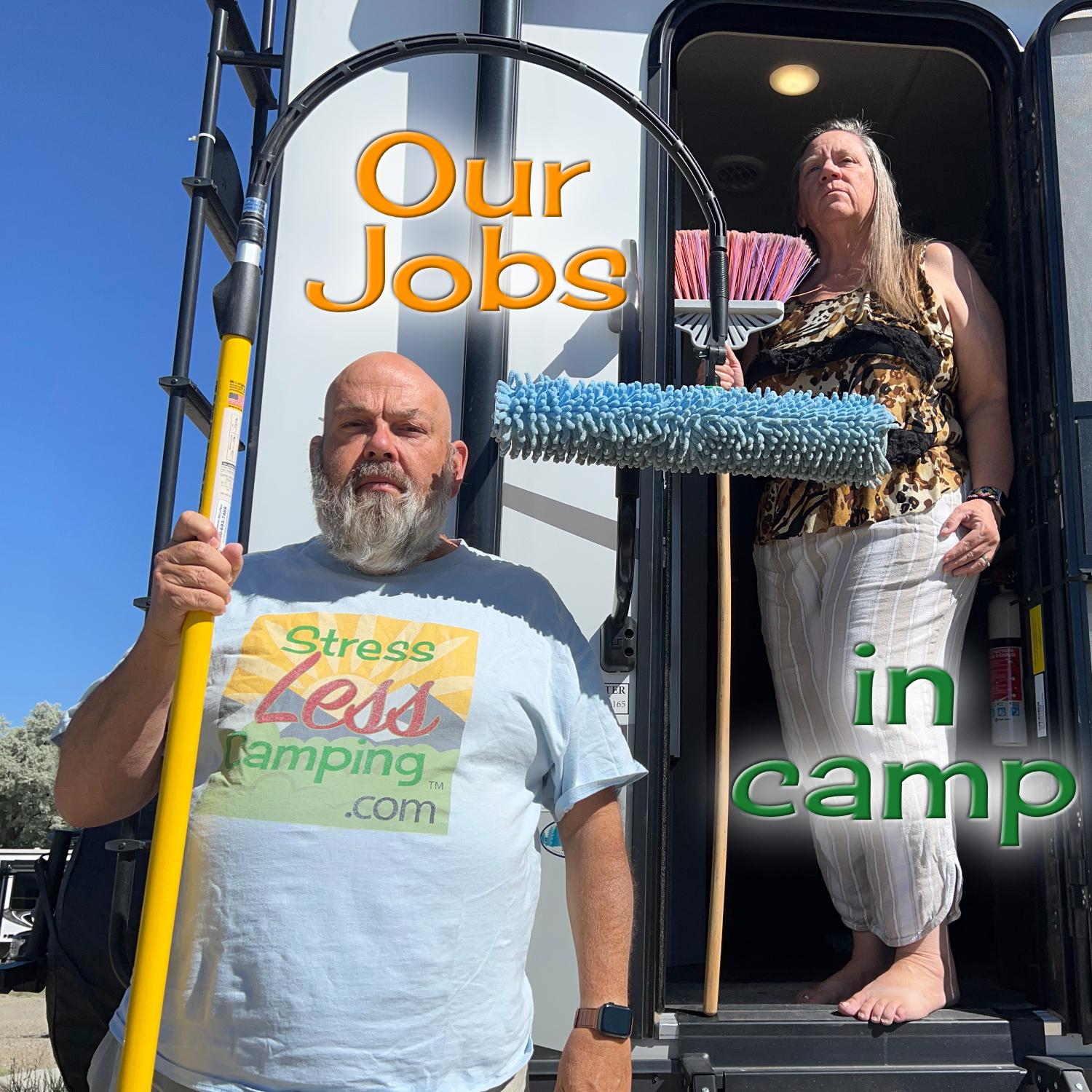 Our jobs setting up and putting away our RV - what are the things we have to do and undo