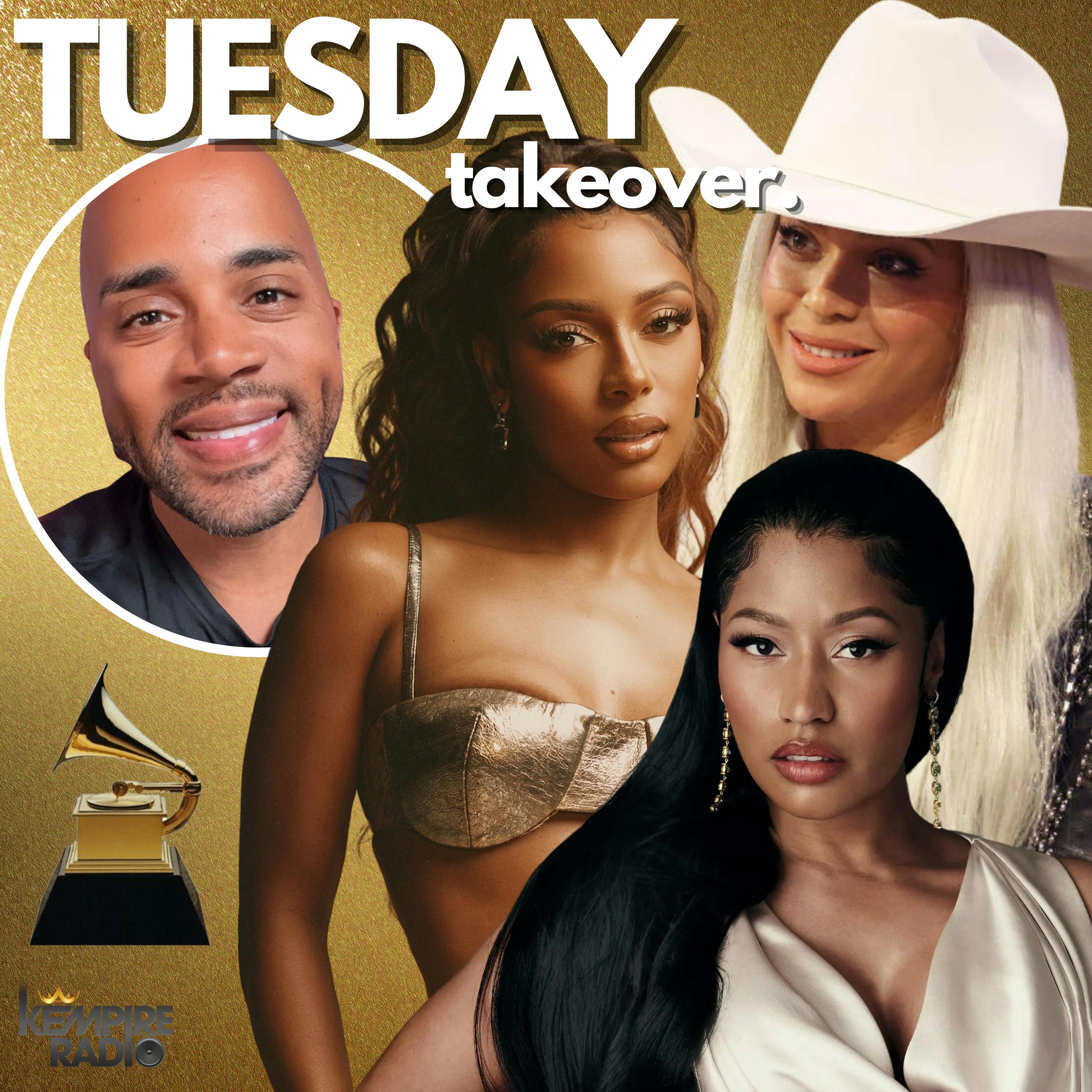TUESDAY TAKEOVER | Jay Z SLAMS Grammys Over Beyoncé Snub, Nicki Minaj SNUBBED + Grammys Recap