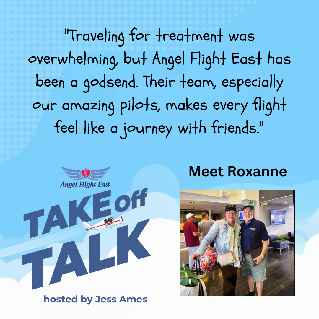 Take Off Talk with Angel Flight East