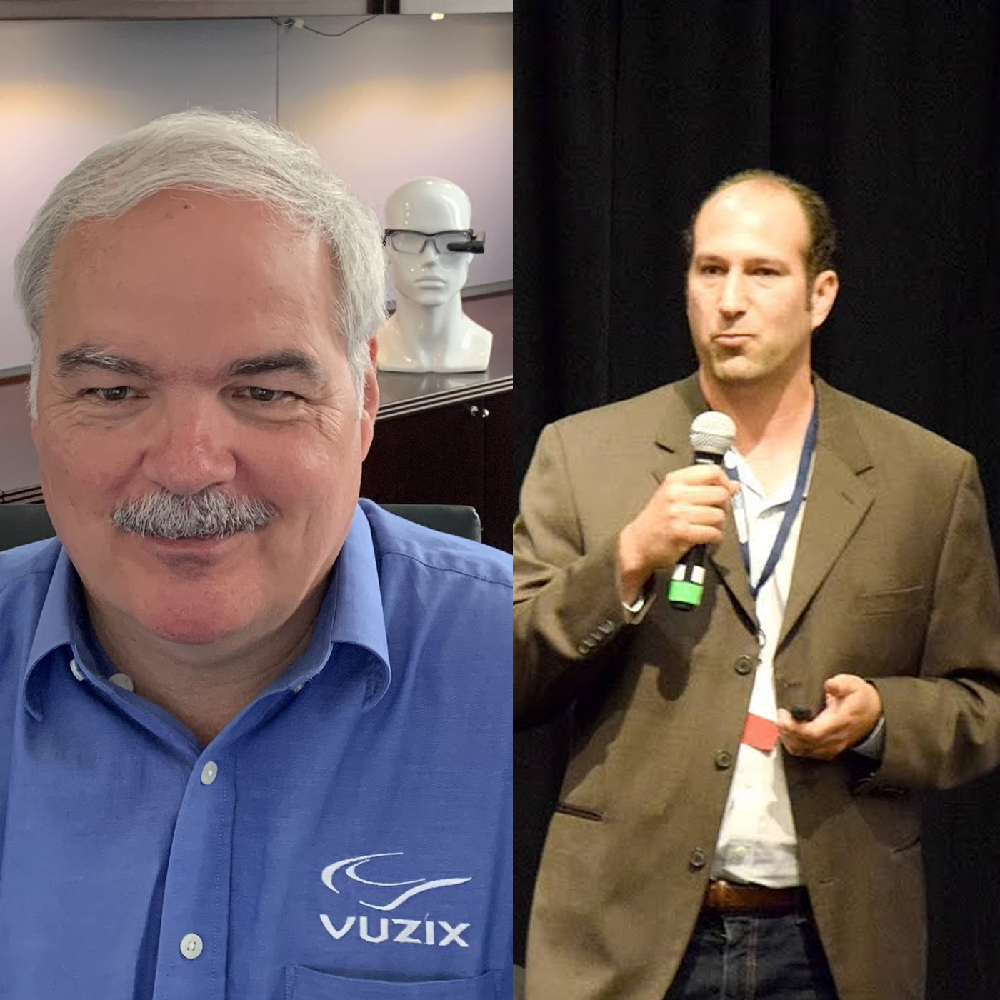 Paul Travers and Matt Margolis of Vuzix