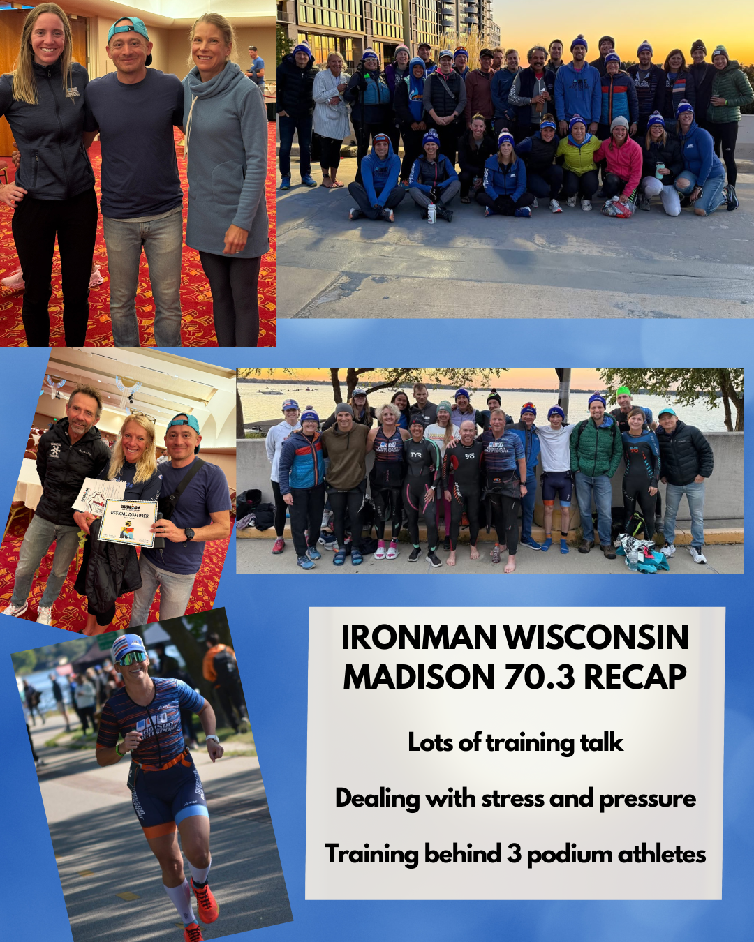 191: IRONMAN Wisconsin and 70.3 Recap. SO MANY PRs, PODIUMS and Training Talk. IMNZ switcheroo
