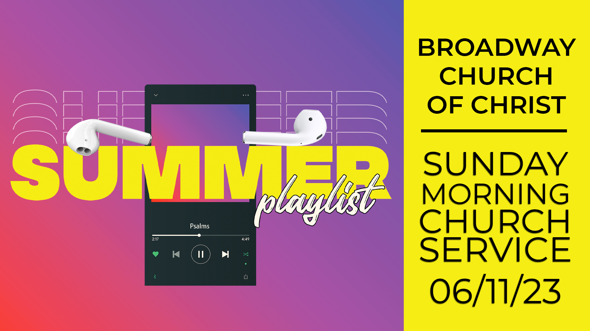 Summer Playlist: Psalm 23