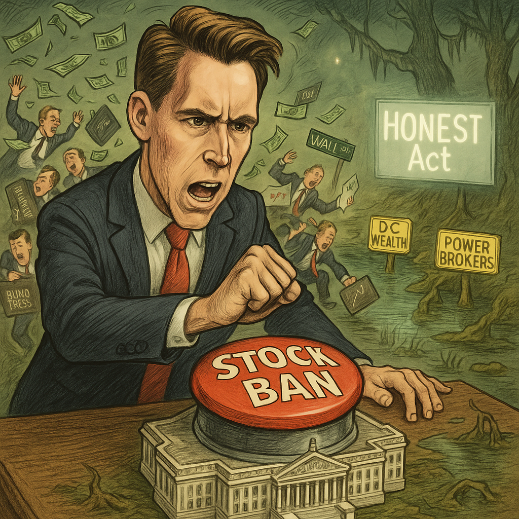 07/31/25 STOCK BLOCK: Hawley’s HONEST Act Hits the Senate Swamp