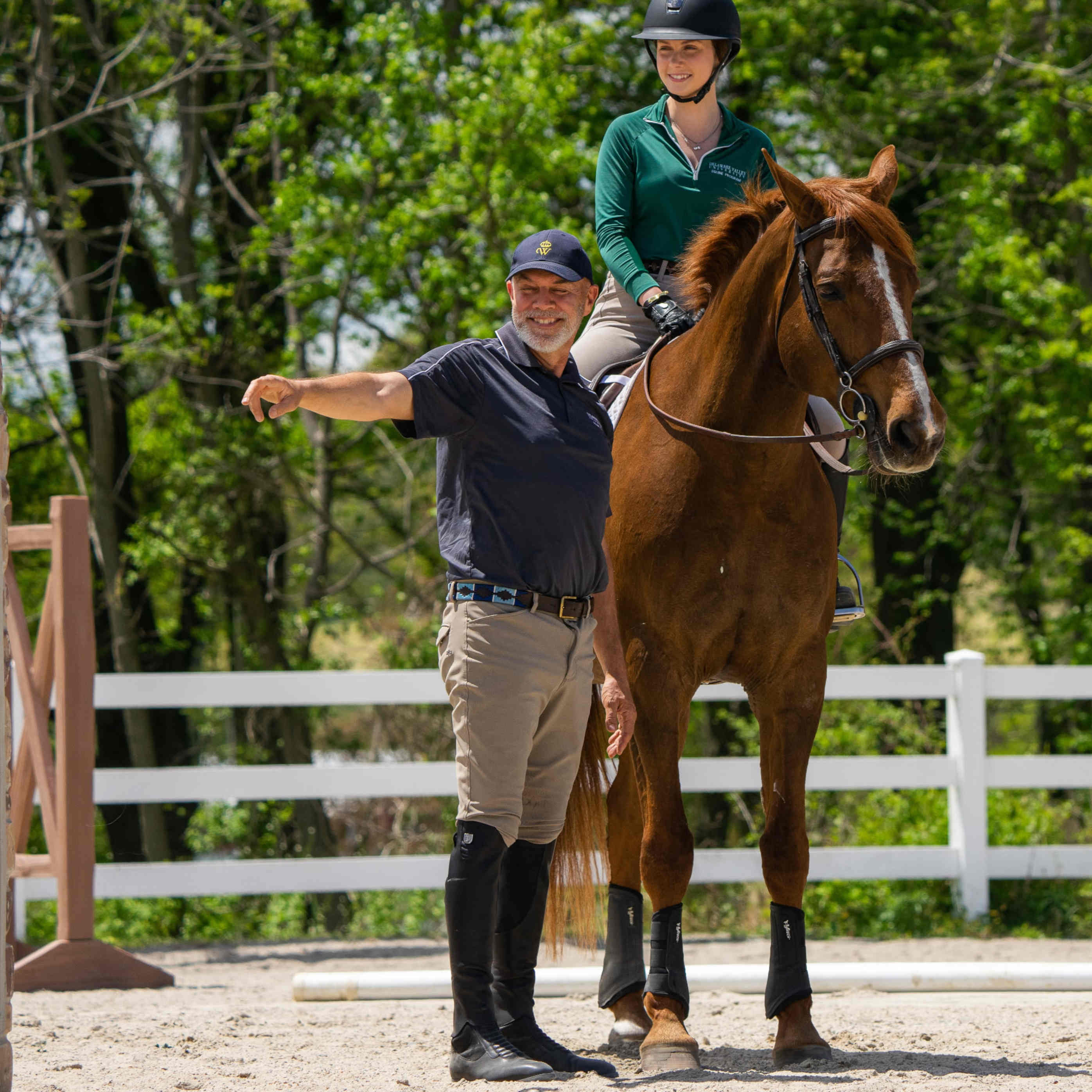 Teaching How to Ride a Horse with Feel