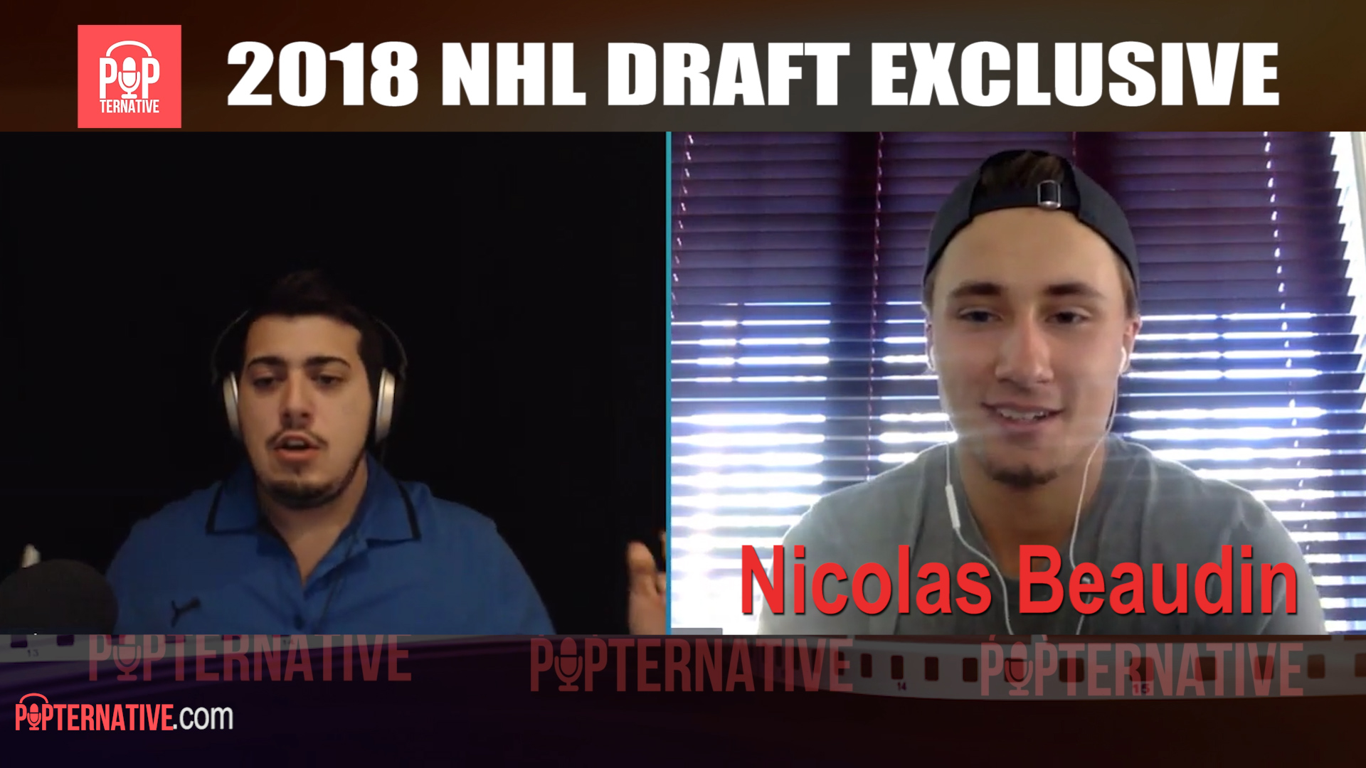 2018 NHL Draft Exclusive Interview: Nicolas Beaudin (Drummondville Voltigeurs)