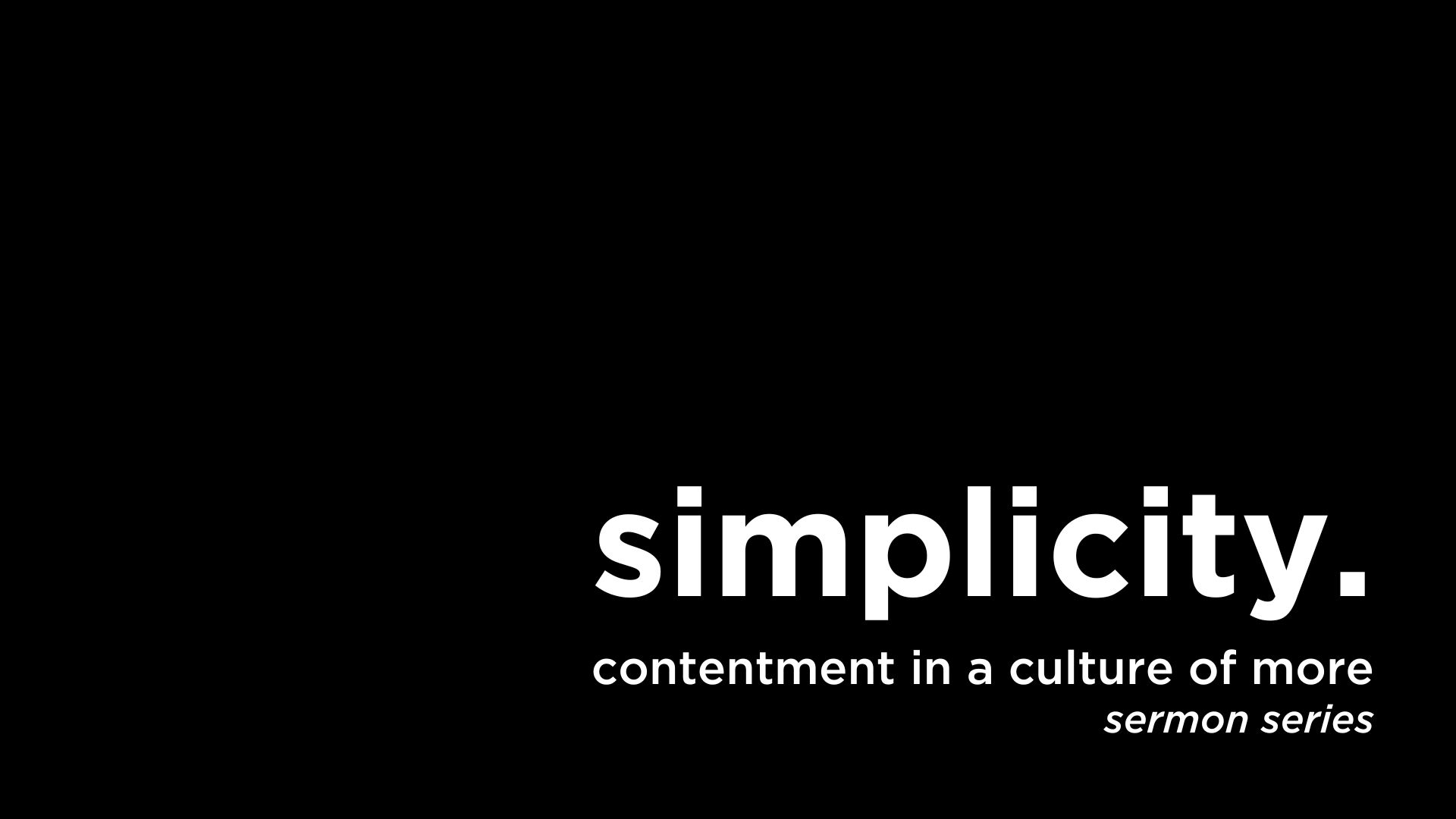 LCC 11-26-23 Simplicity -The Freedom of Grace