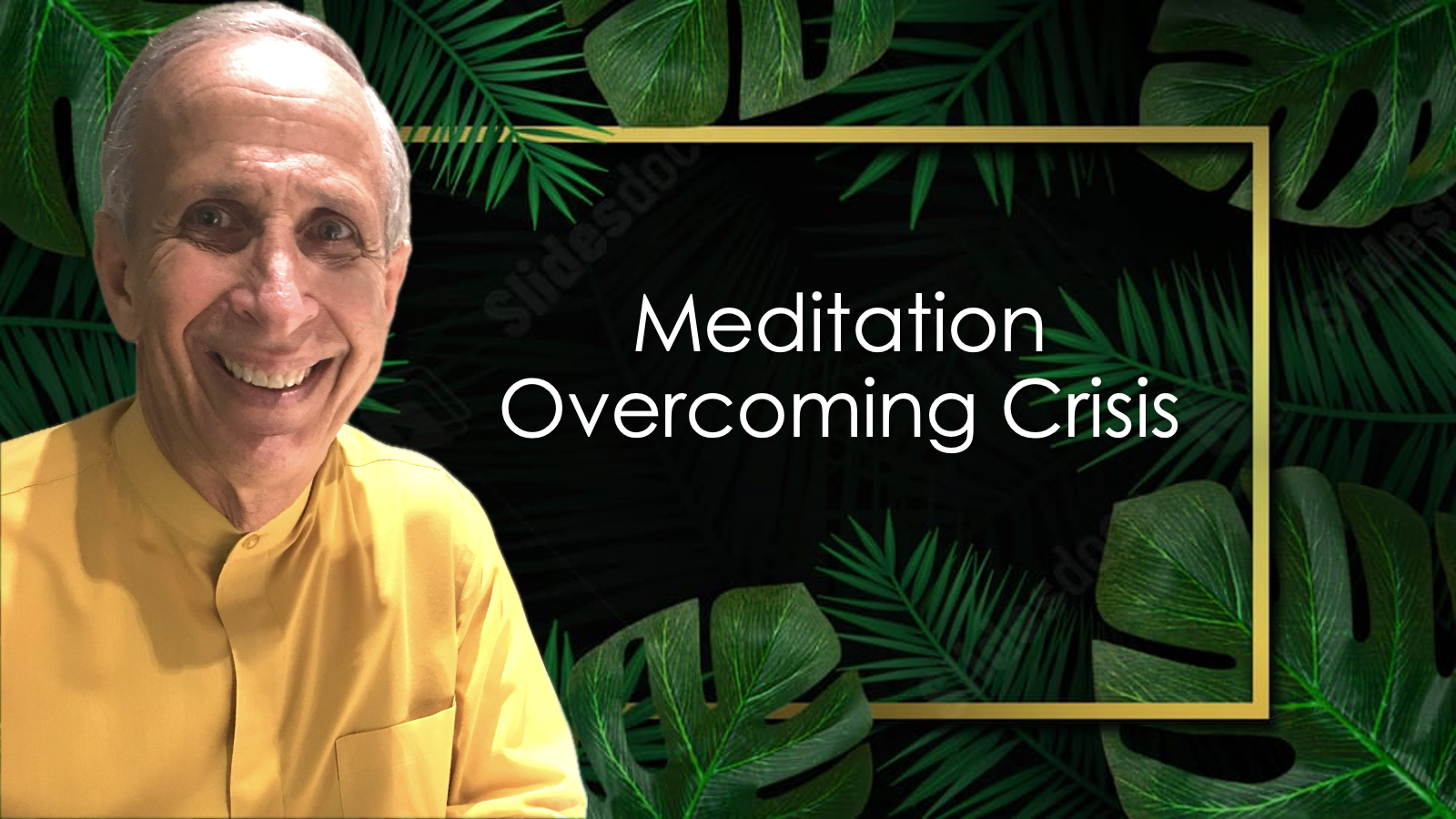 Meditation Overcoming Crisis