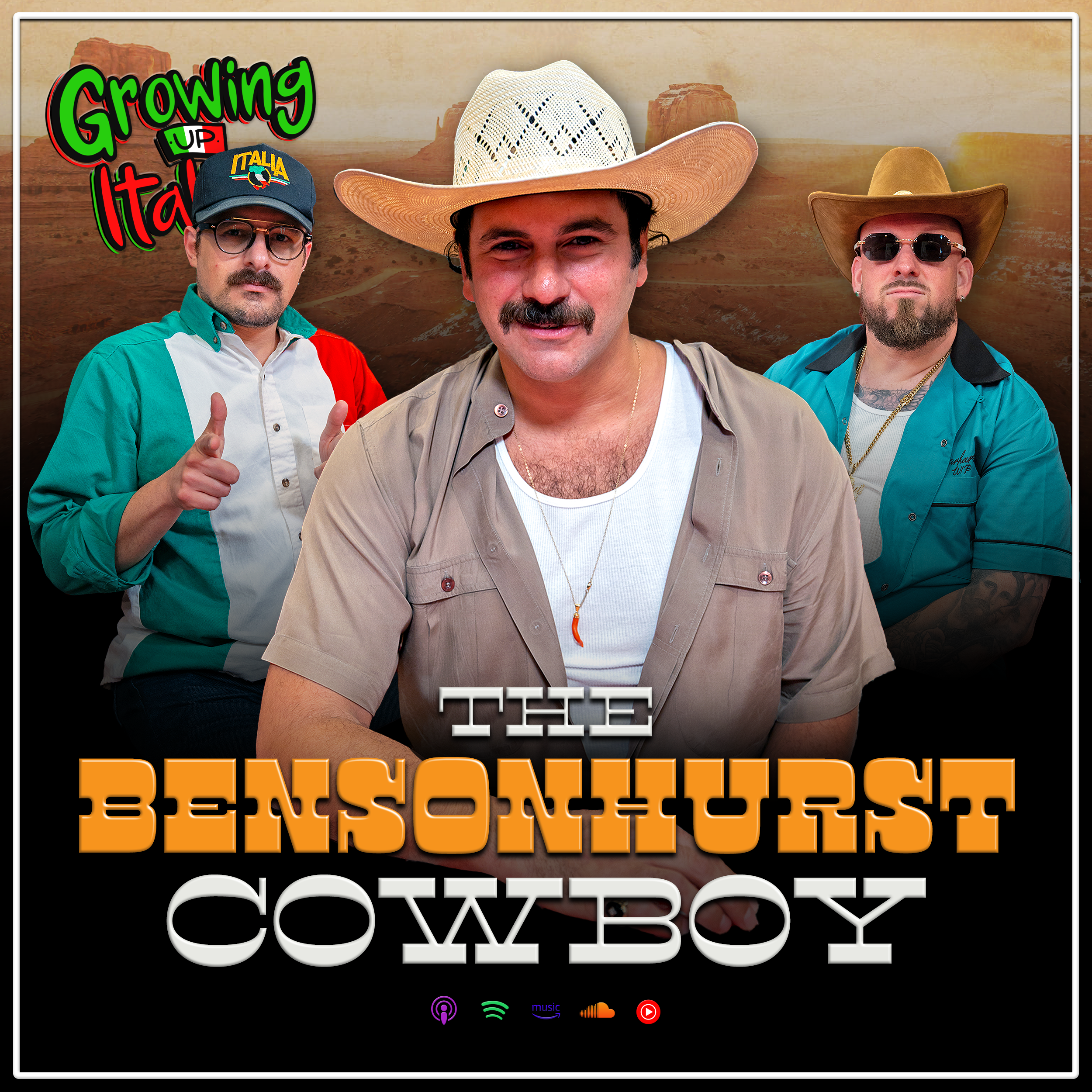 A Lesson on Spaghetti Westerns with The Bensonhurst Cowboy @ Red Sauce Studio