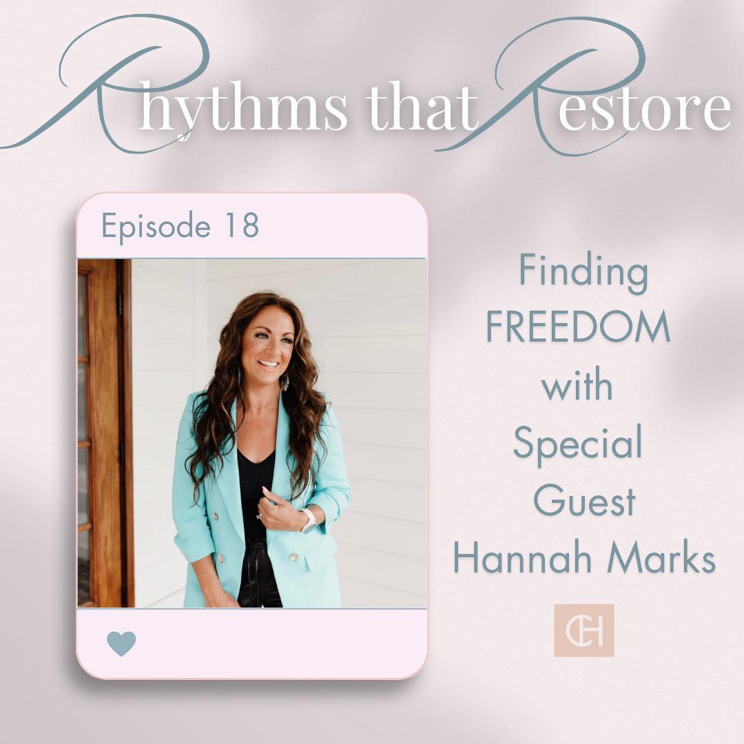 Rhythms that Restore: Hope for the Busy Christian Woman
