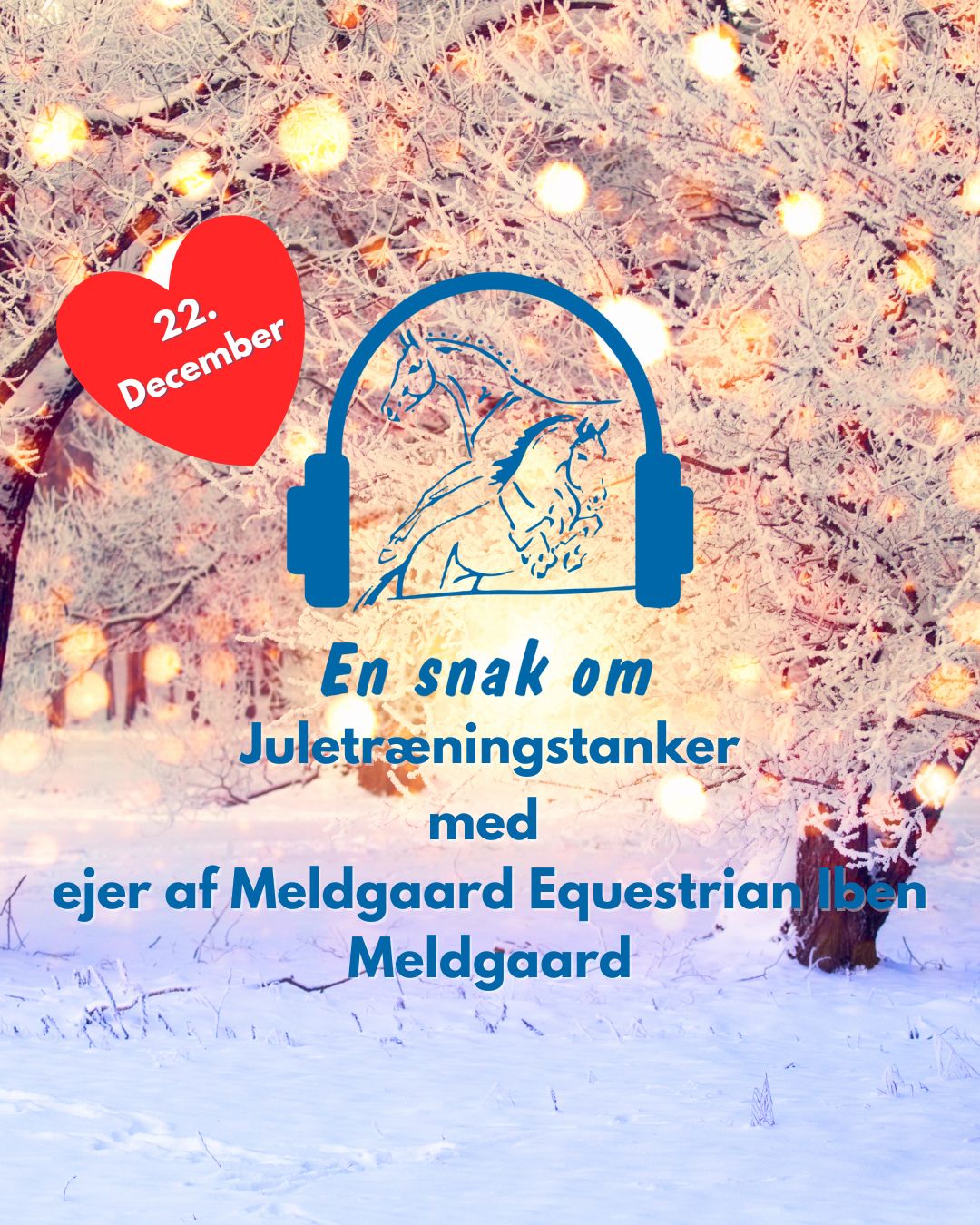 En snak om hestetræning