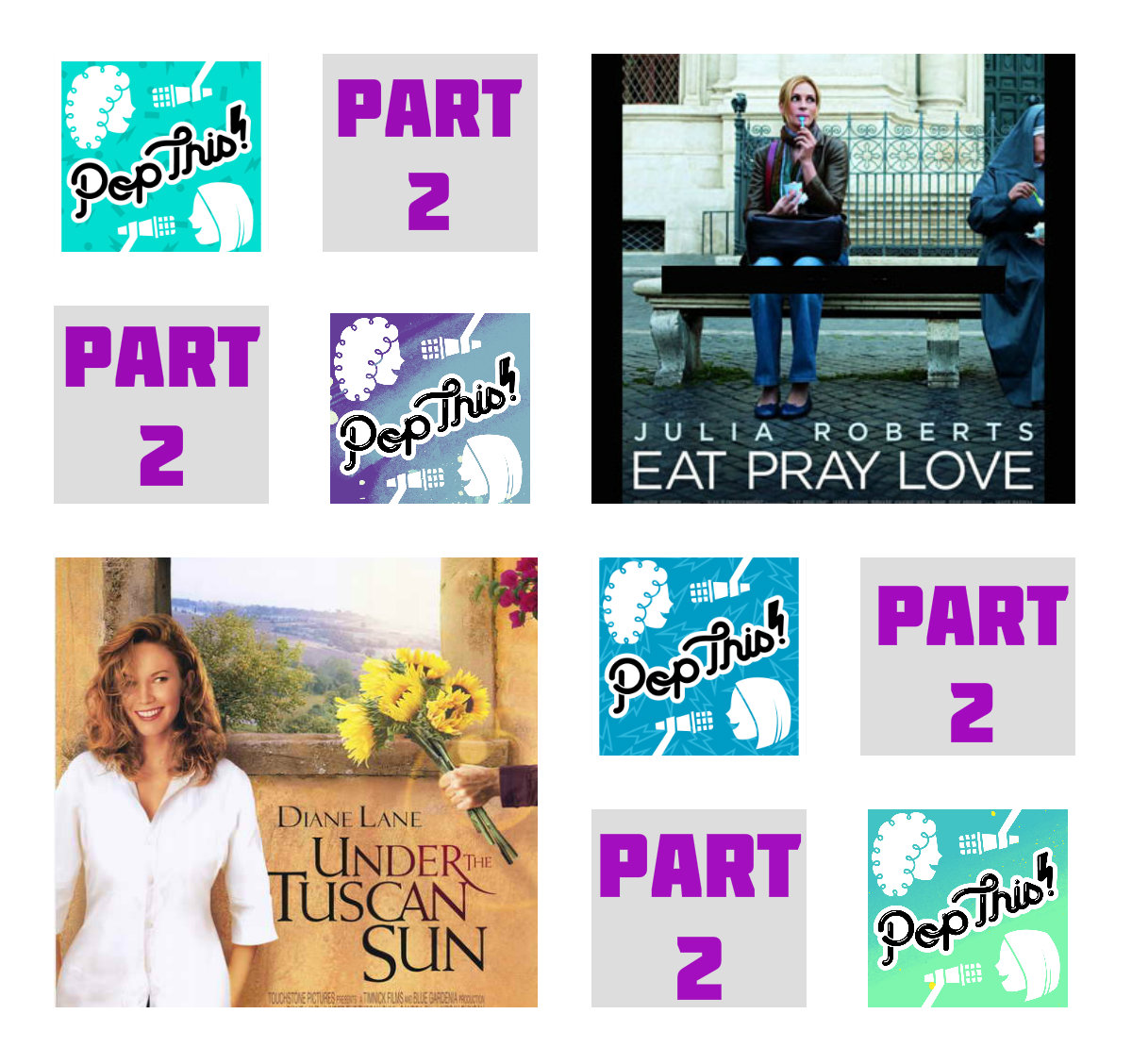 Mid-life crisis series: Eat Pray Love vs Under the Tuscan Sun (Pt 2) (Encore Presentation)