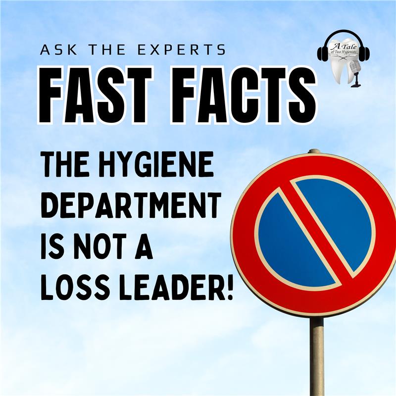 The Hygiene Department is NOT a Loss Leader!