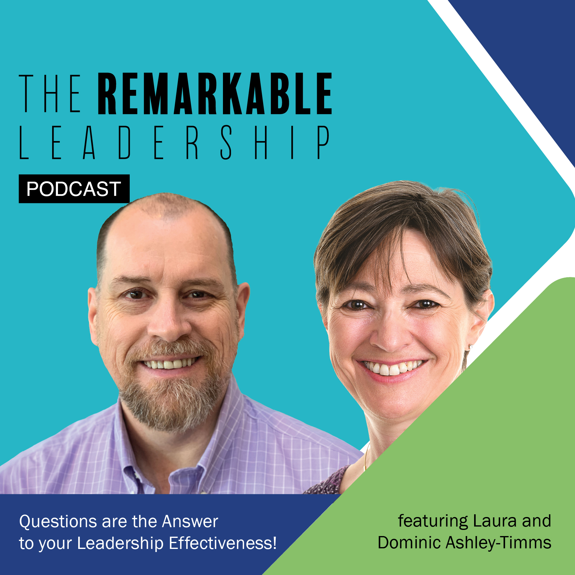 Questions are the Answer to your Leadership Effectiveness! with Laura and Dominic Ashley-Timms Questions are the Answer to your Leadership Effectiveness! with Laura and Dominic Ashley-Timms