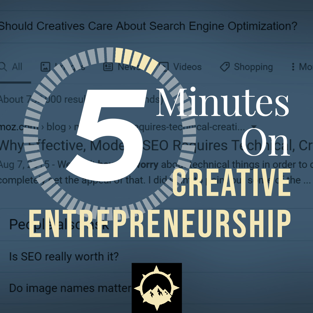 5 Minutes on Creative Entrepreneurship