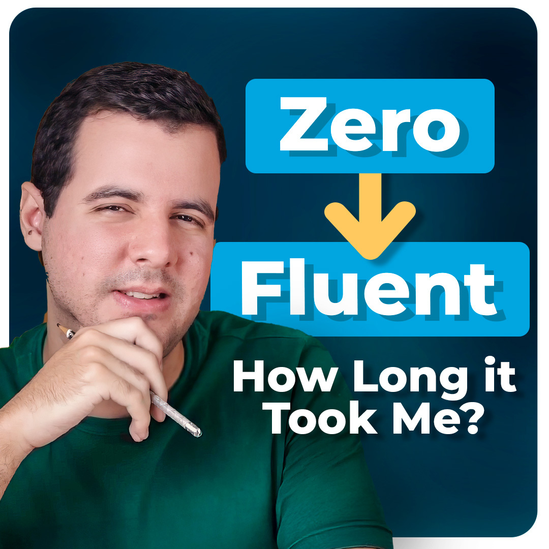 cover of episode #447 -  How Long Does it Take to Get Fluent in English? — My Experience and How to Reach Your English Fluency Faster (Than Me)