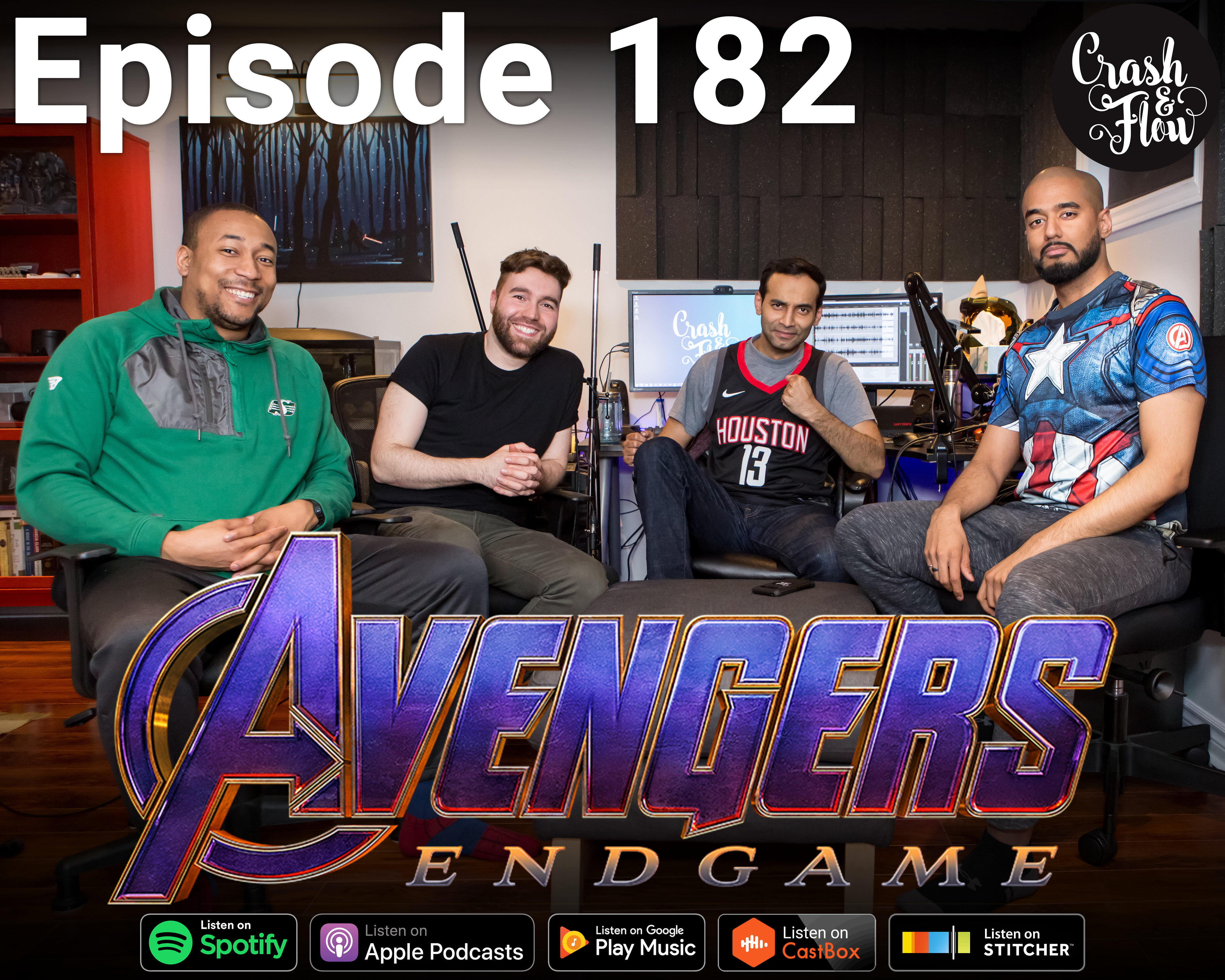 Episode 182 – Avengers Endgame Discussion episode artwork