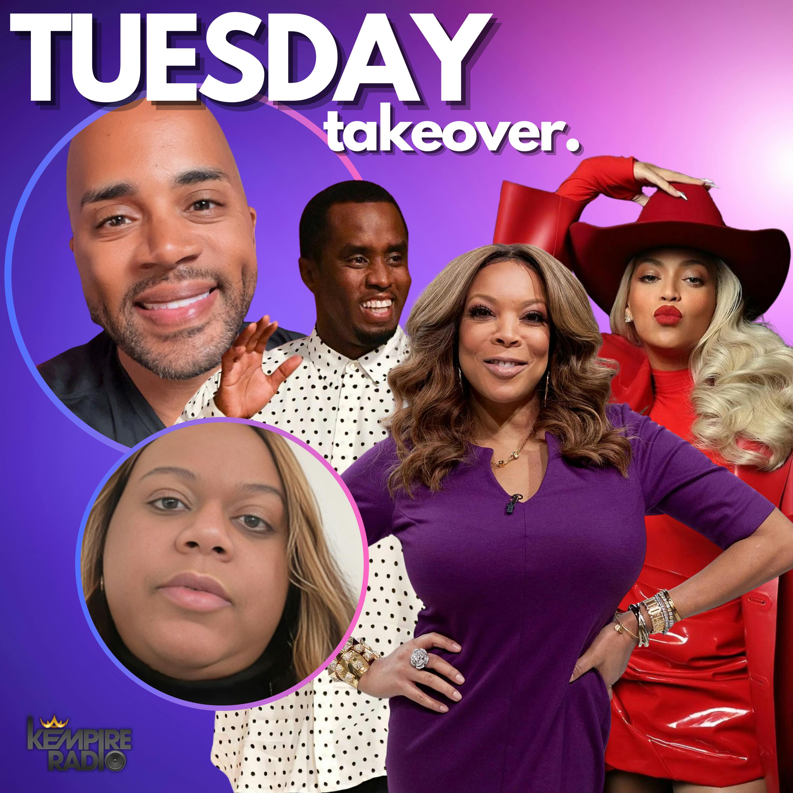 TUESDAY TAKEOVER | Diddy SUED By a Man, Reesa Teesa SUED by Ex + Beyoncé Makes Country History & Wendy Williams Update