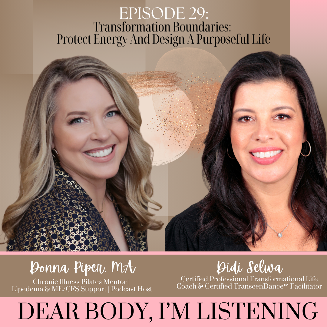 Dear body, I\'m listening