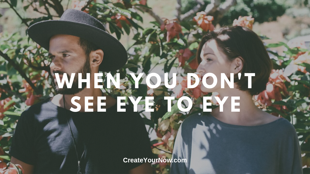 1729 When You Don't See Eye to Eye