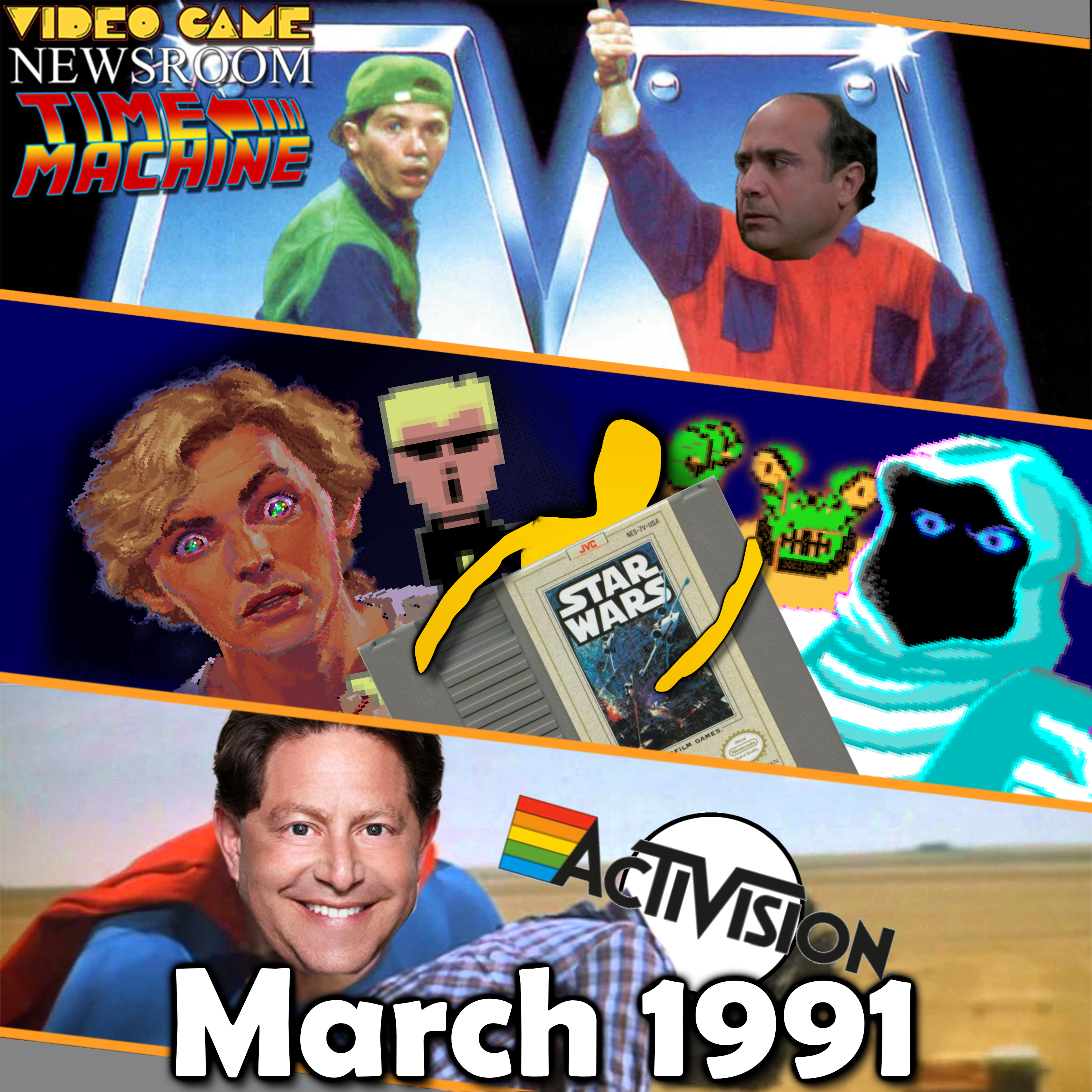 Video Game Newsroom Time Machine