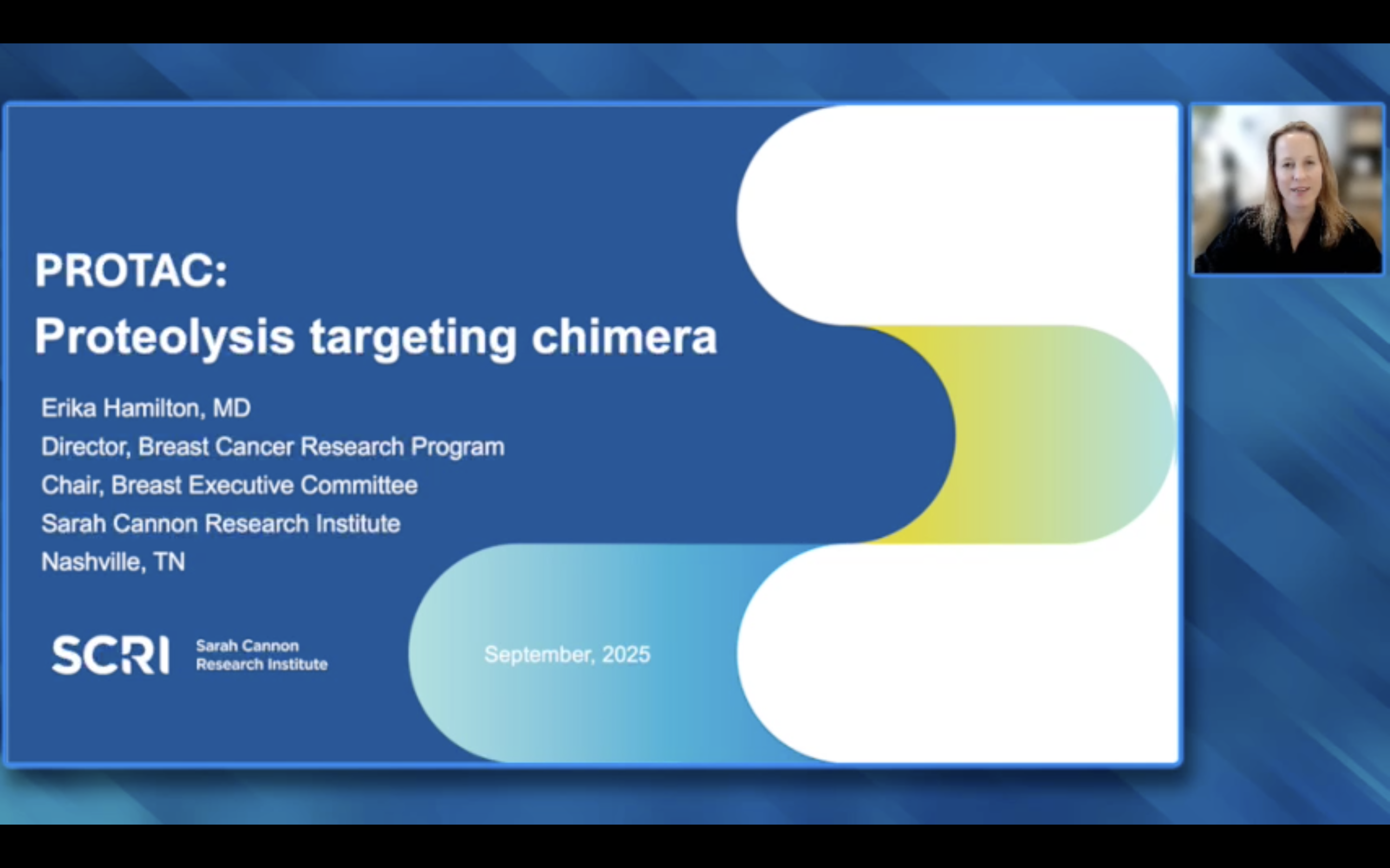HR-Positive Metastatic Breast Cancer — An Interview with Dr Erika Hamilton on the Potential Role of PROTAC Estrogen Receptor Degraders (Companion Faculty Lecture)