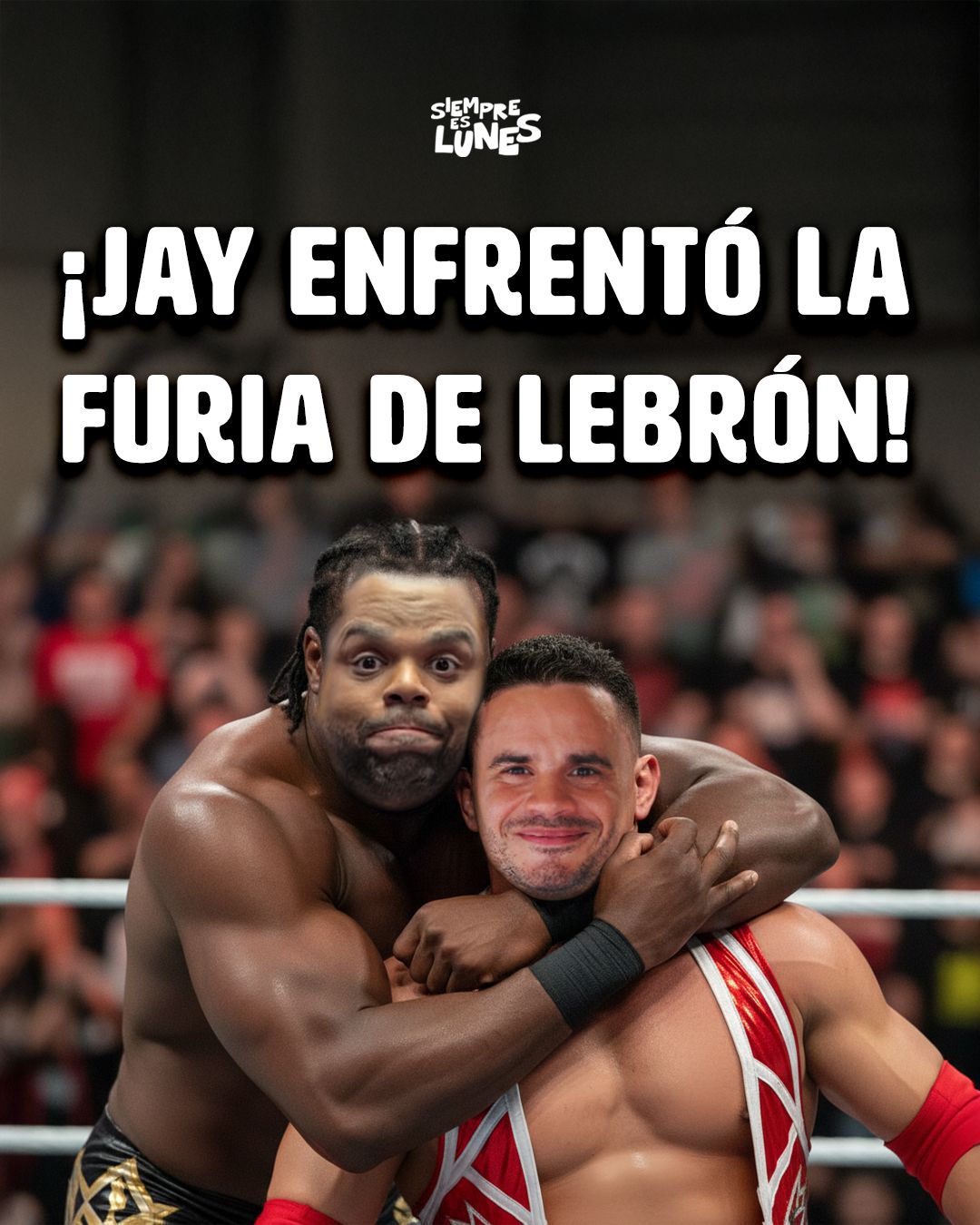 ¡Jay enfrentó la furia de Lebrón!