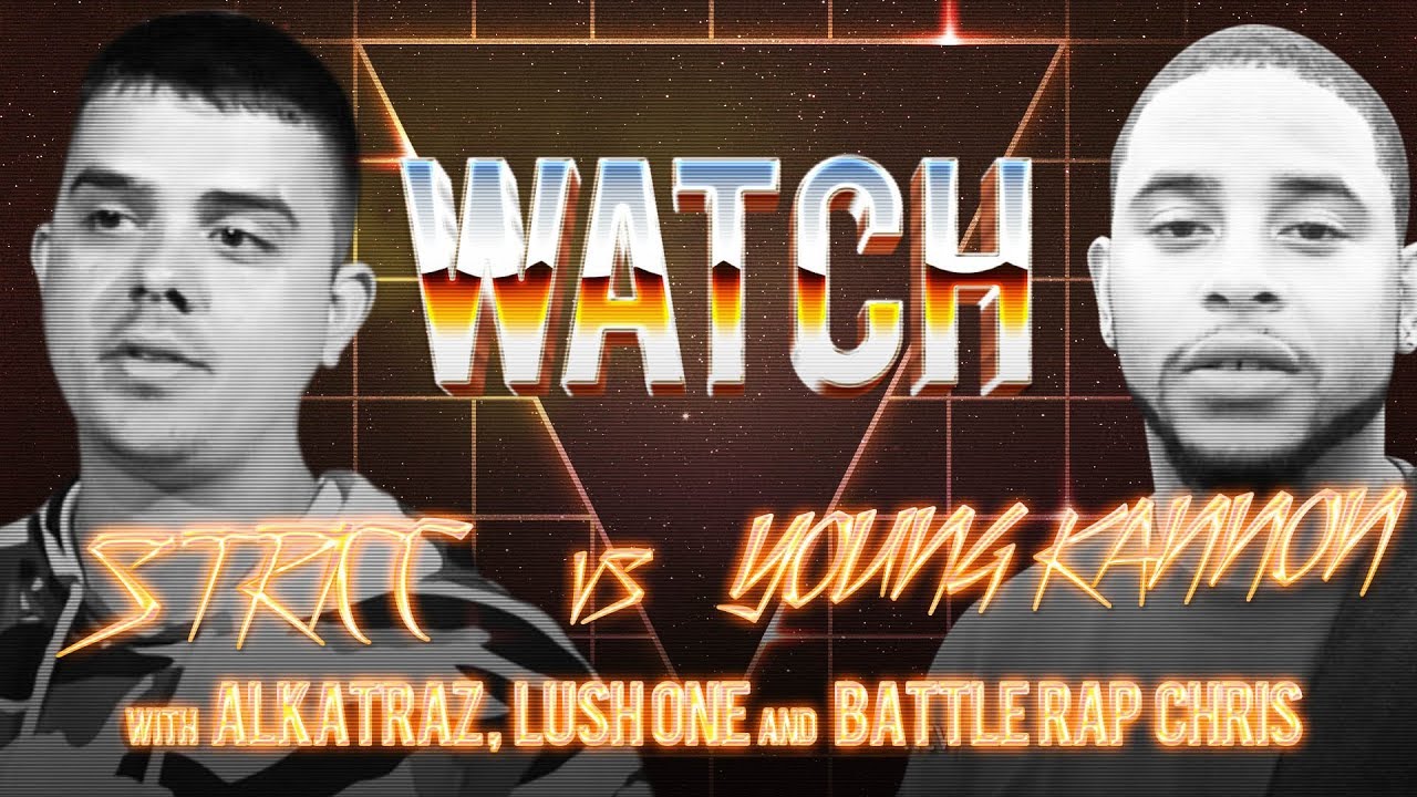 STRICC vs YOUNG KANNON with ALKATRAZ, LUSH ONE and BATTLE RAP CHRIS episode artwork