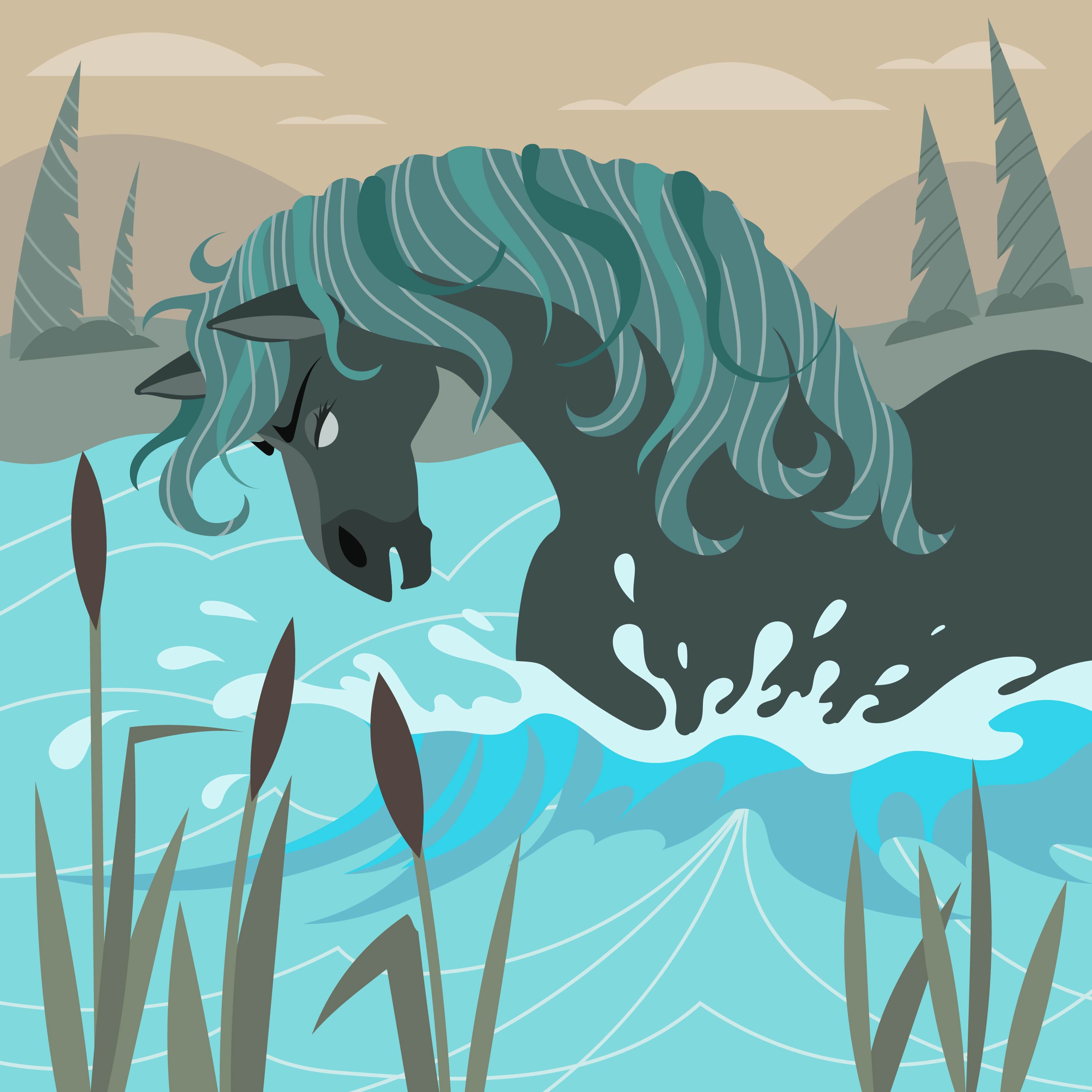 The Water Horse of Loch Garve-Storytelling Podcast for Kids:E345