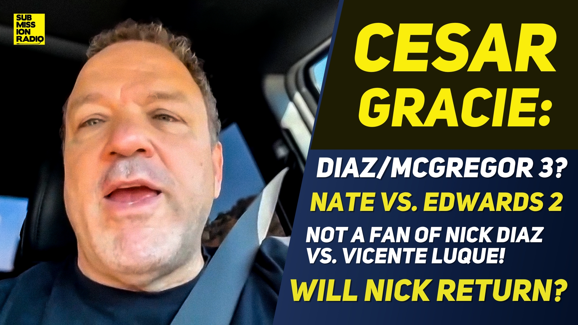 Cesar Gracie on Diaz/McGregor 3 next 